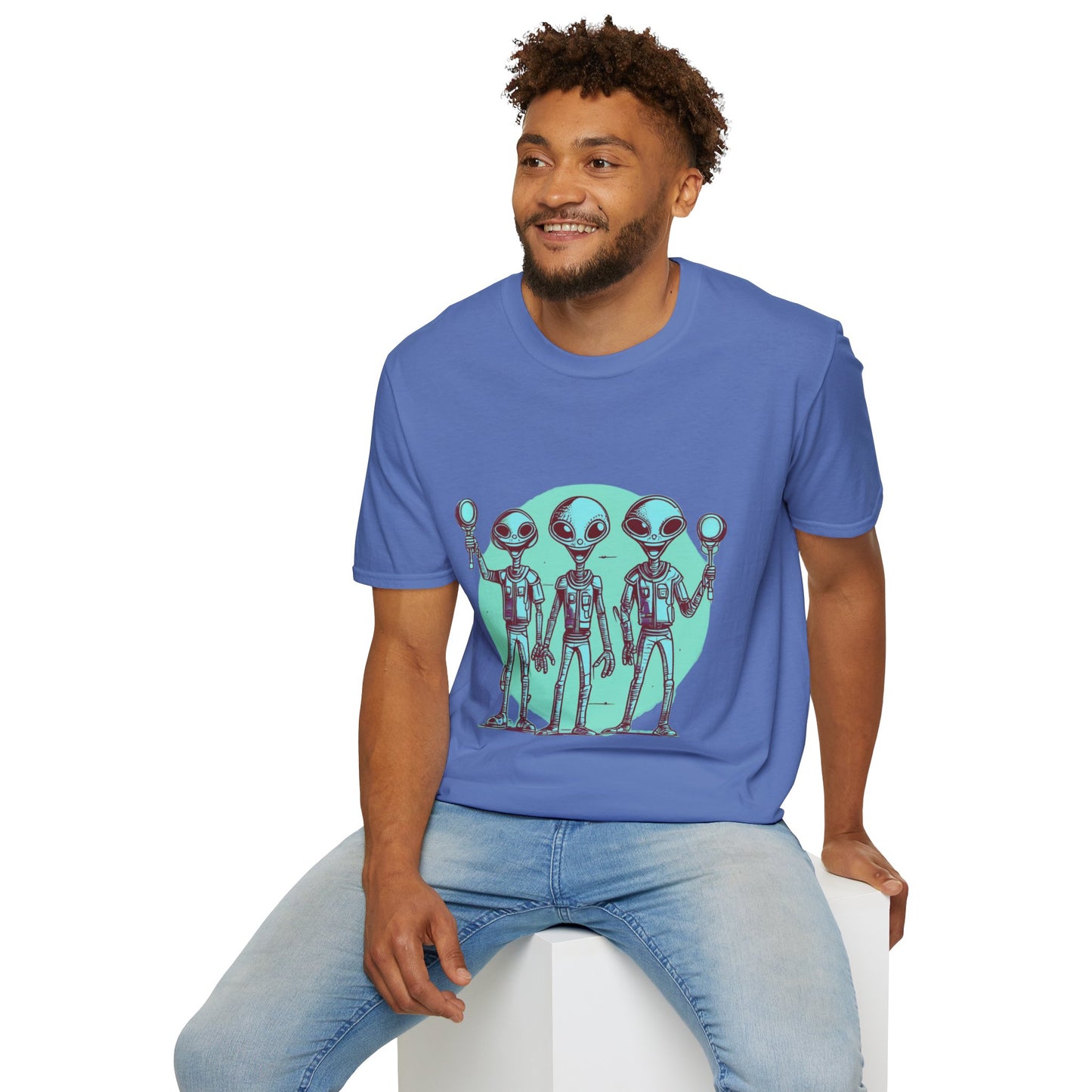 Unisex Softstyle T-Shirt Aliens