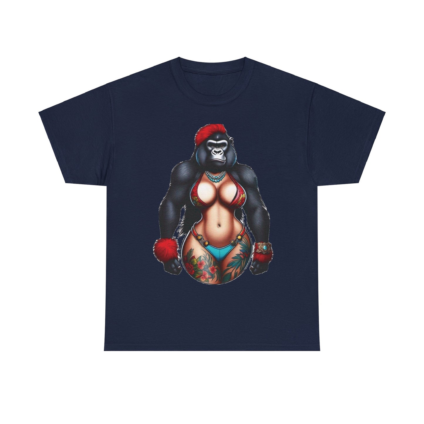 Unisex Heavy Cotton Tee - Gorilla