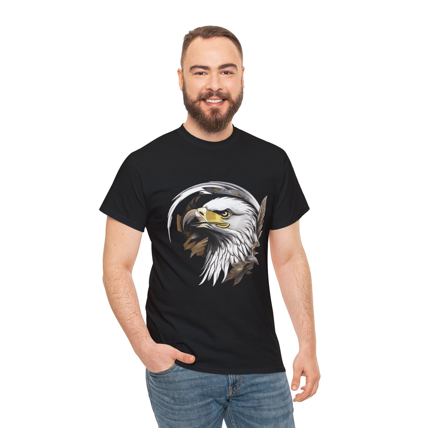 Unisex Heavy Cotton Tee - Eagle