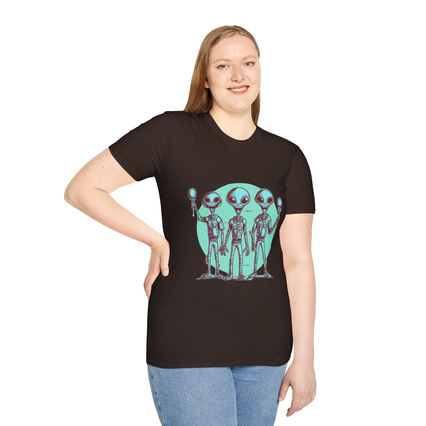 Unisex Softstyle T-Shirt Aliens