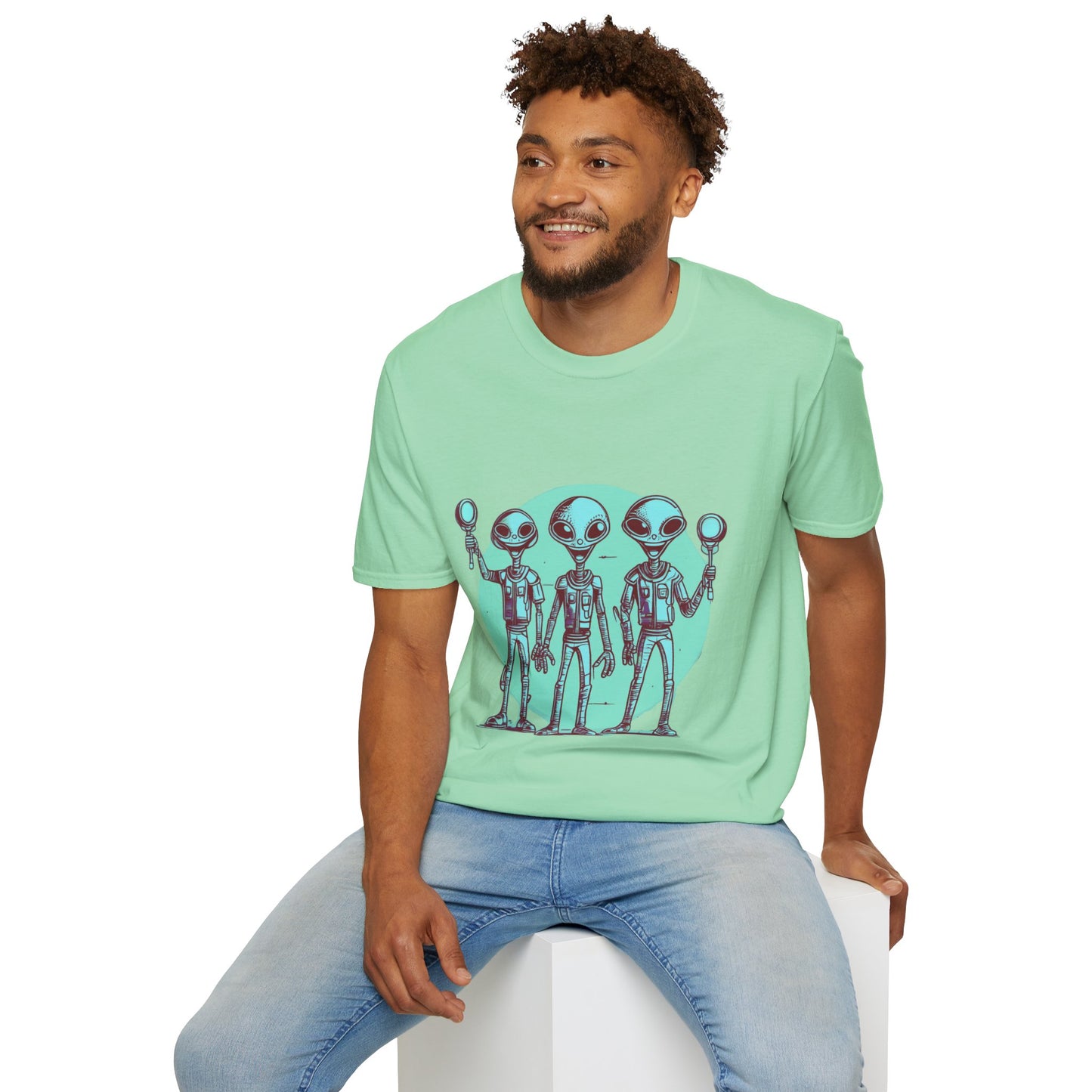 Unisex Softstyle T-Shirt Aliens
