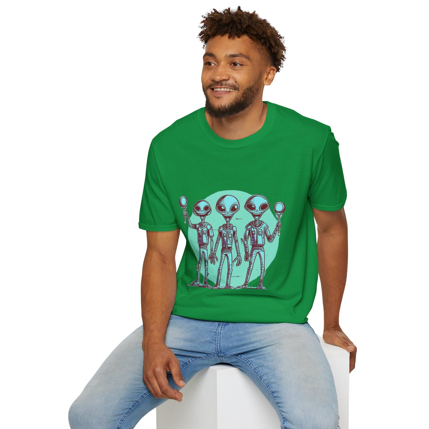 Unisex Softstyle T-Shirt Aliens