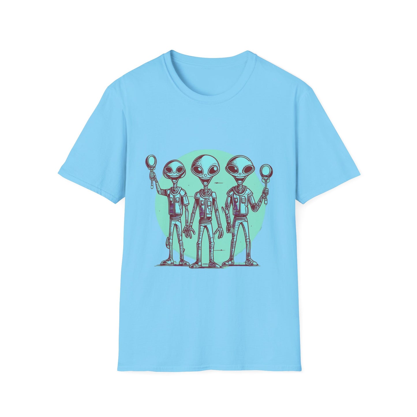 Unisex Softstyle T-Shirt Aliens