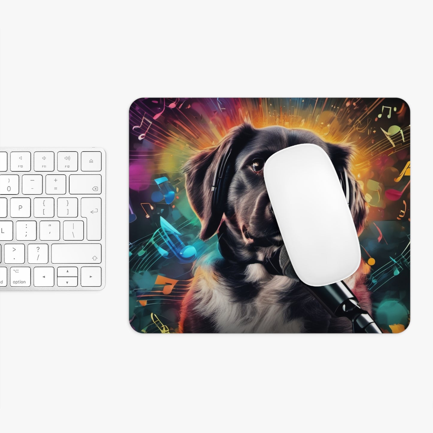 Mouse Pad - Rottweiler DJ