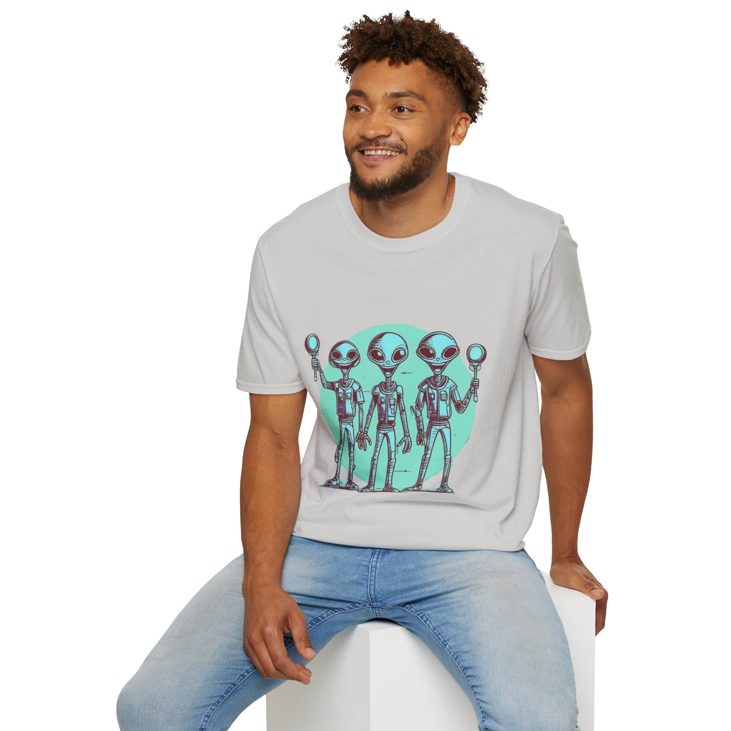 Unisex Softstyle T-Shirt Aliens