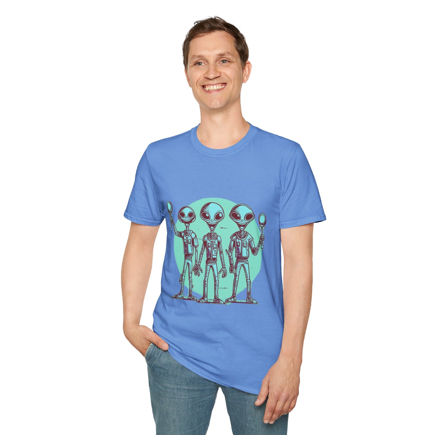 Unisex Softstyle T-Shirt Aliens