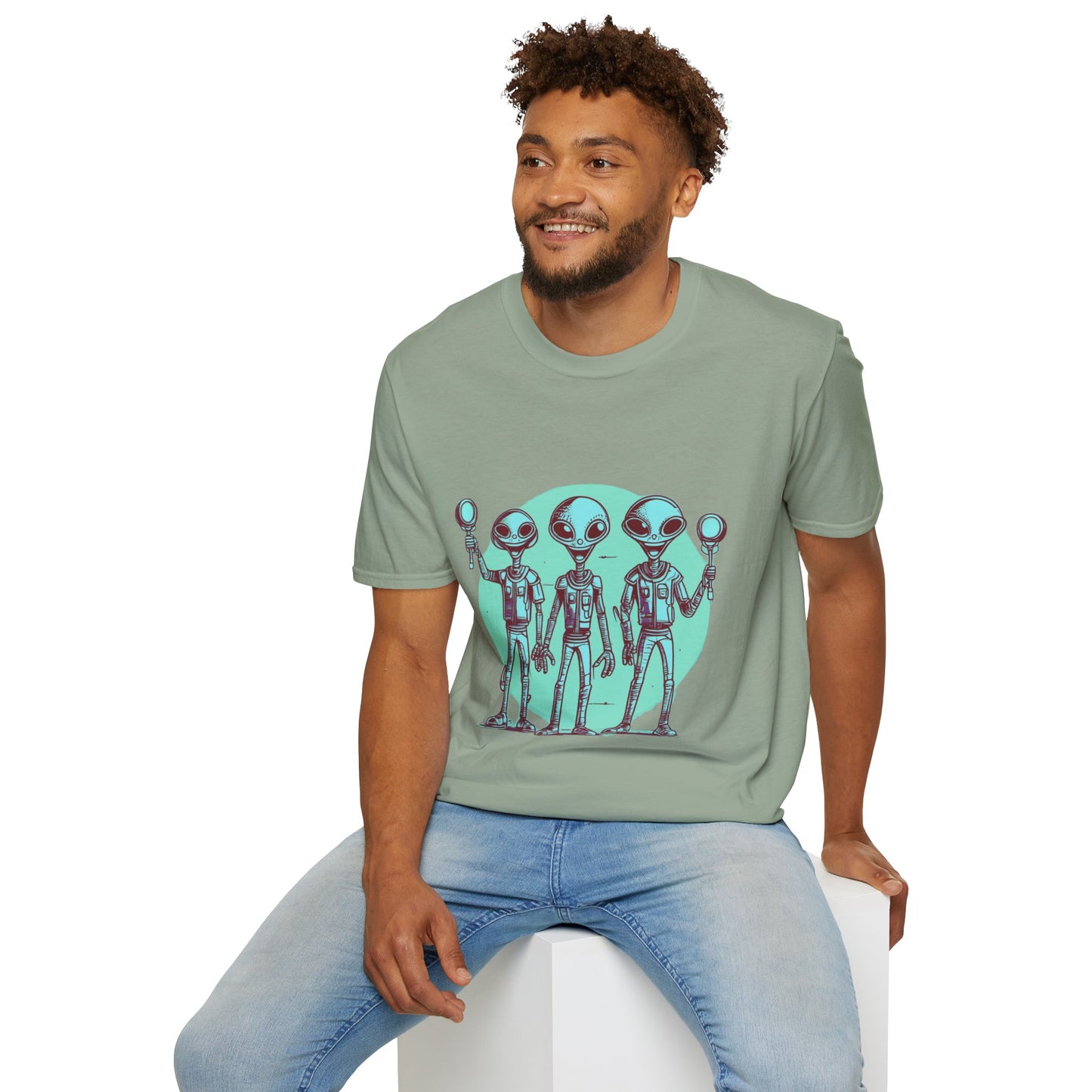 Unisex Softstyle T-Shirt Aliens