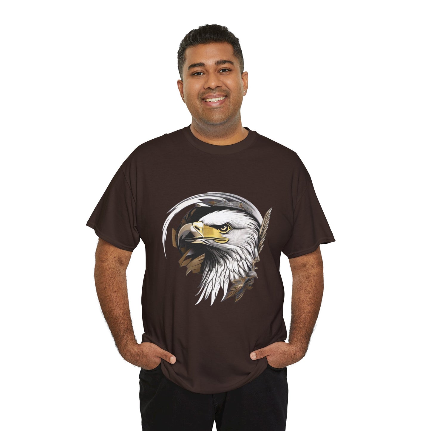 Unisex Heavy Cotton Tee - Eagle
