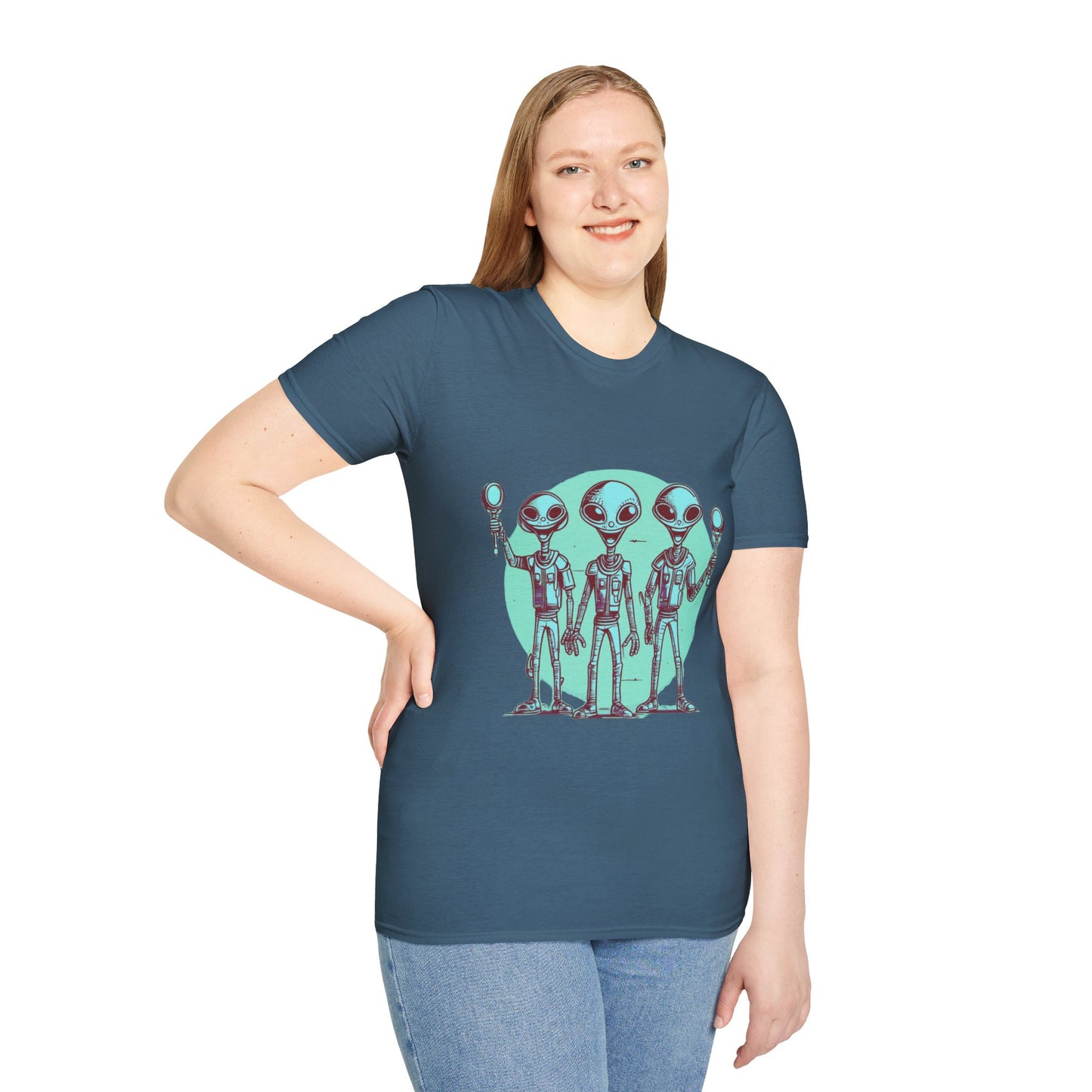 Unisex Softstyle T-Shirt Aliens