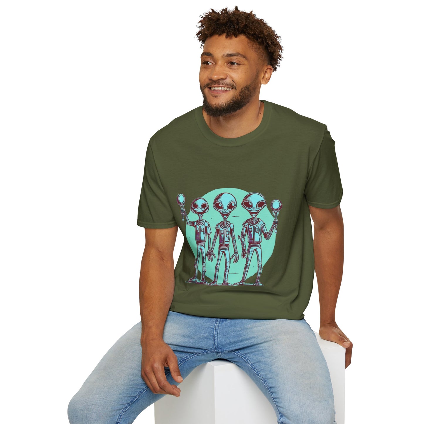 Unisex Softstyle T-Shirt Aliens