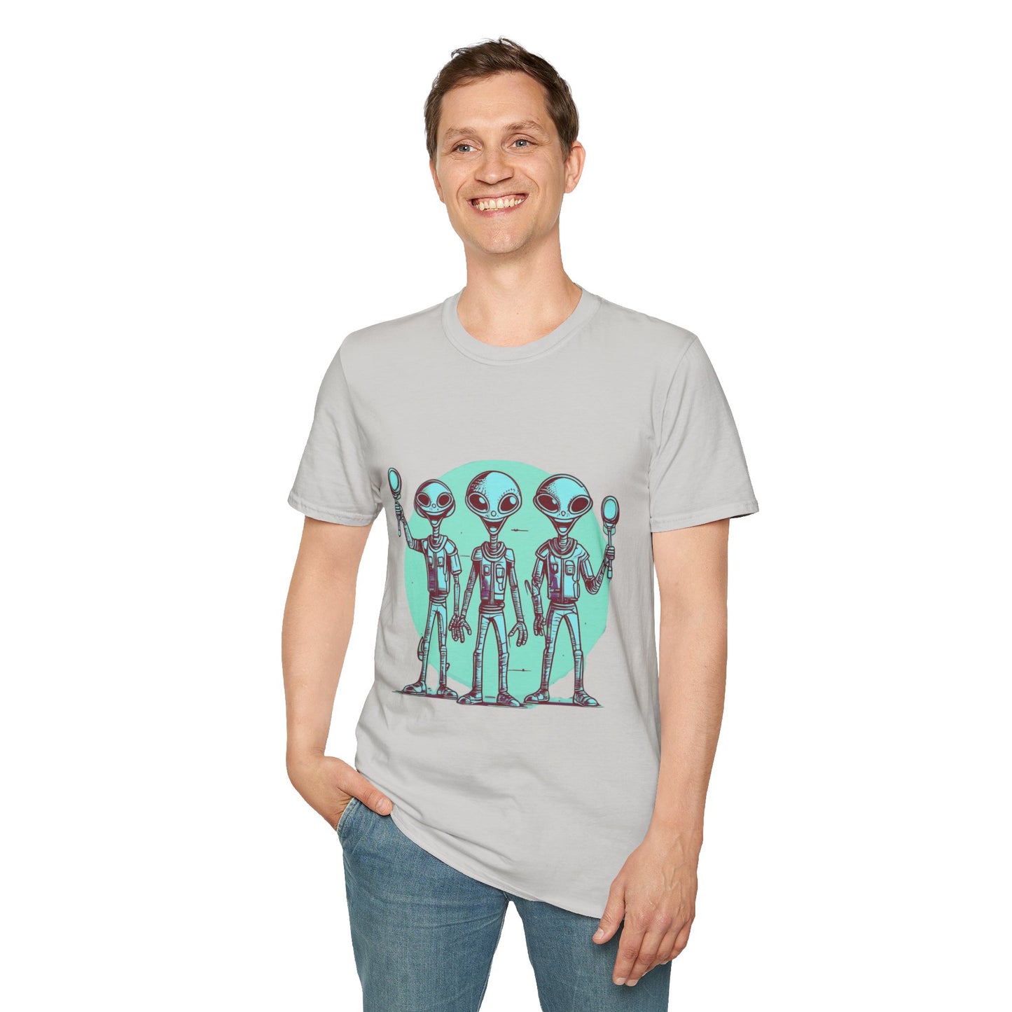 Unisex Softstyle T-Shirt Aliens