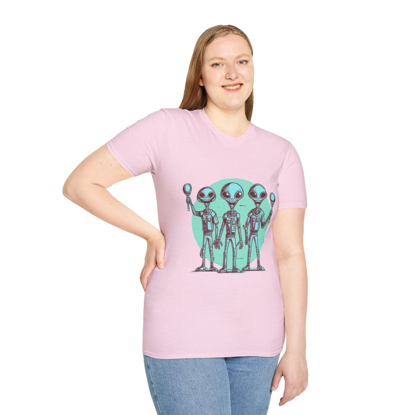 Unisex Softstyle T-Shirt Aliens