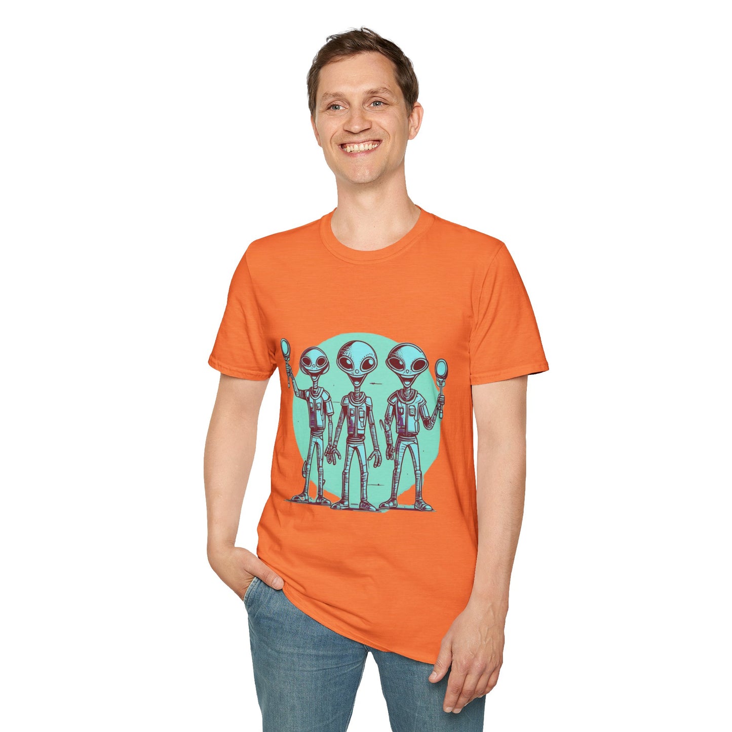 Unisex Softstyle T-Shirt Aliens