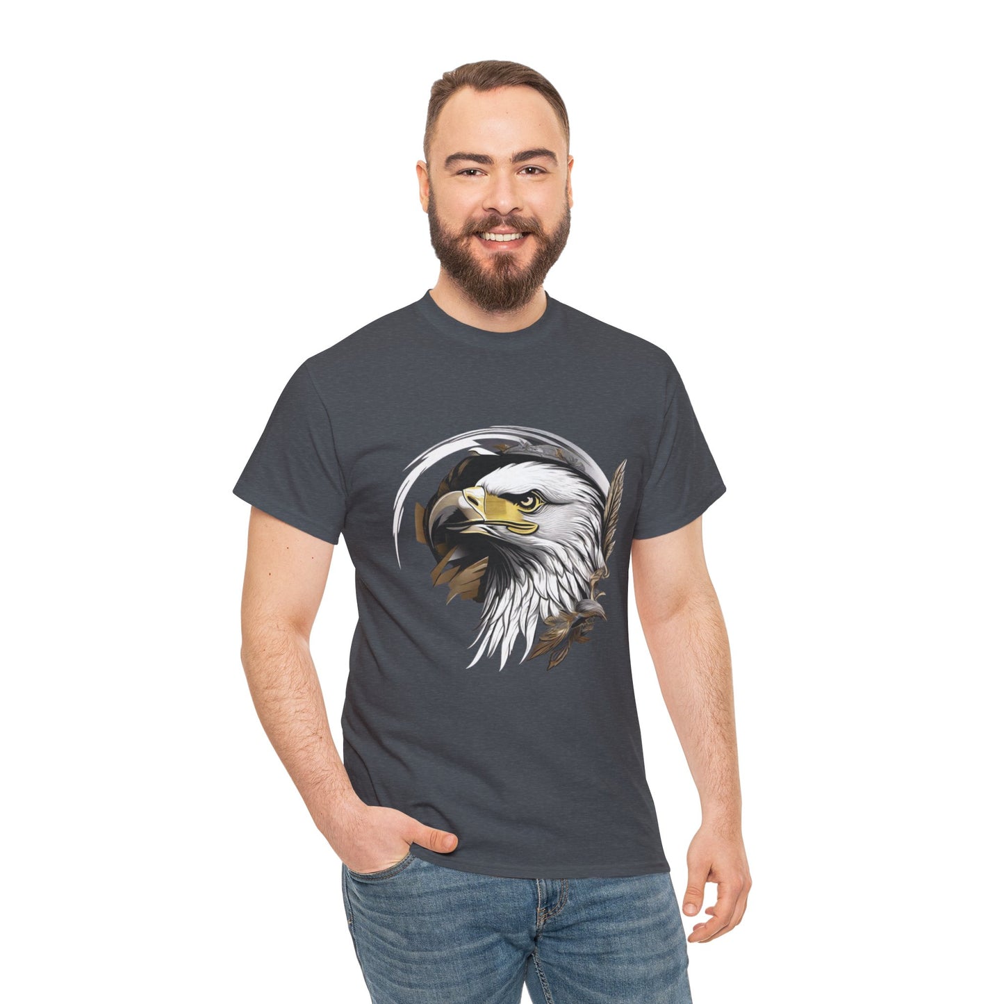 Unisex Heavy Cotton Tee - Eagle