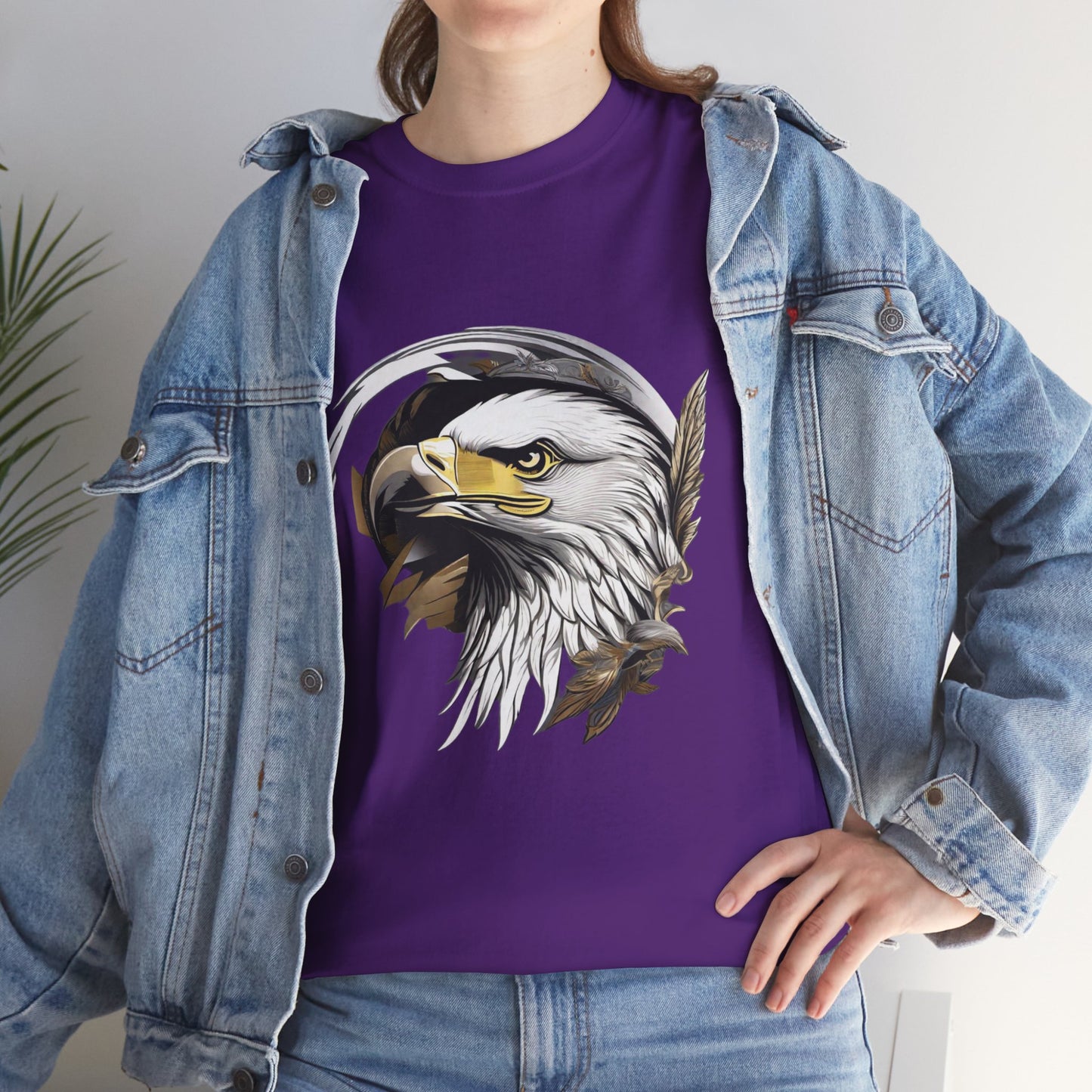 Unisex Heavy Cotton Tee - Eagle