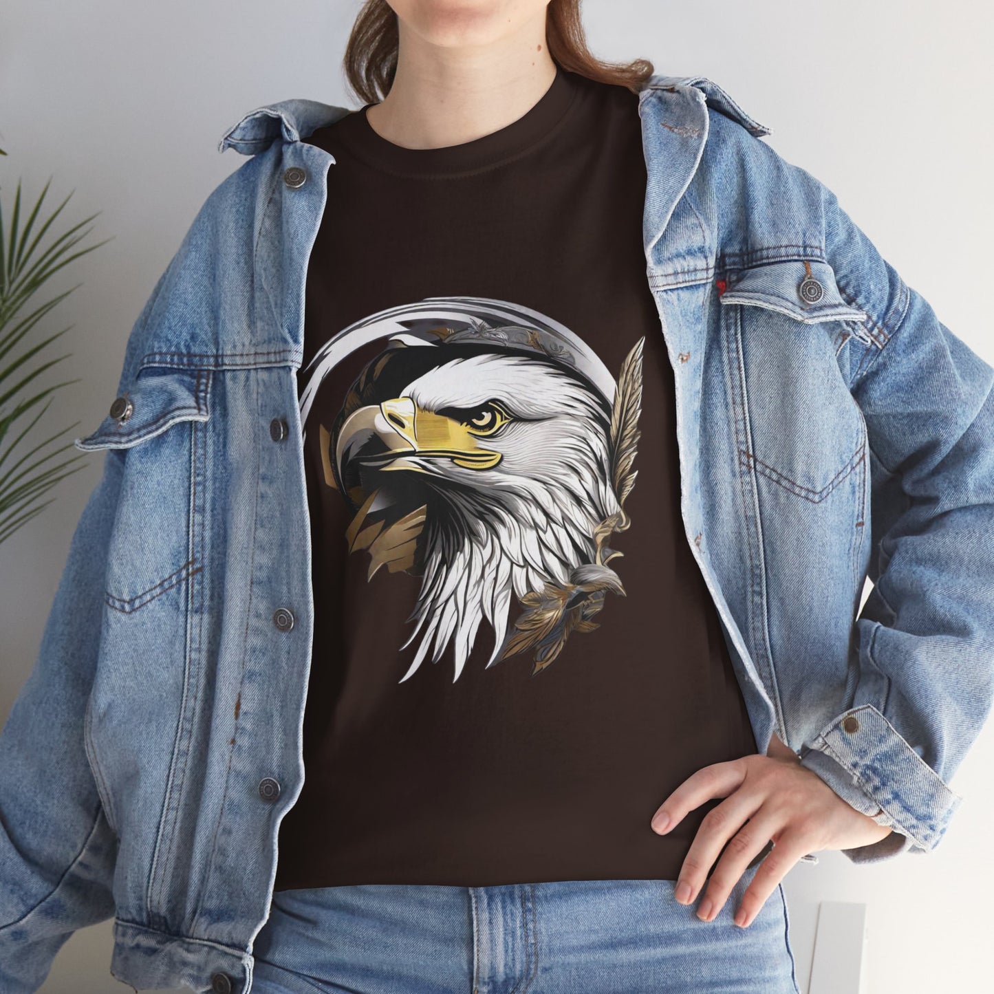 Unisex Heavy Cotton Tee - Eagle