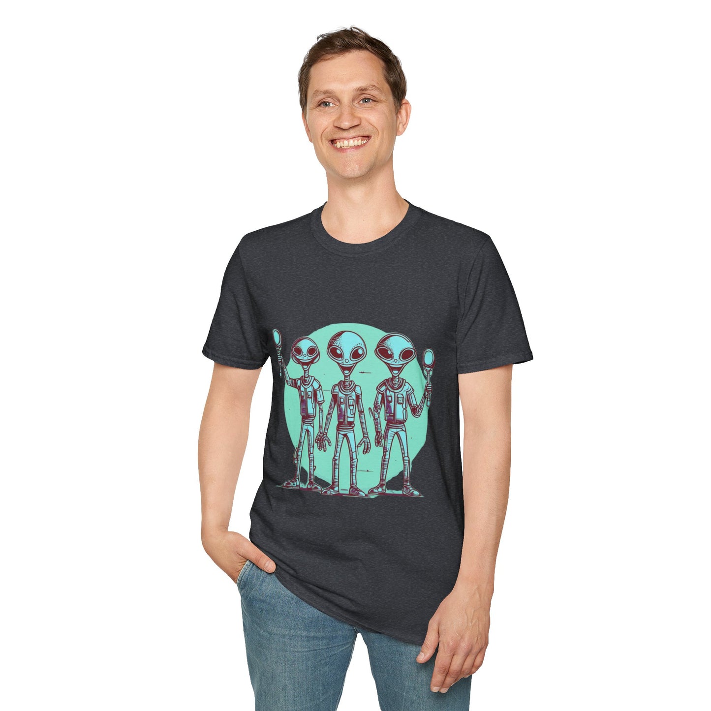 Unisex Softstyle T-Shirt Aliens