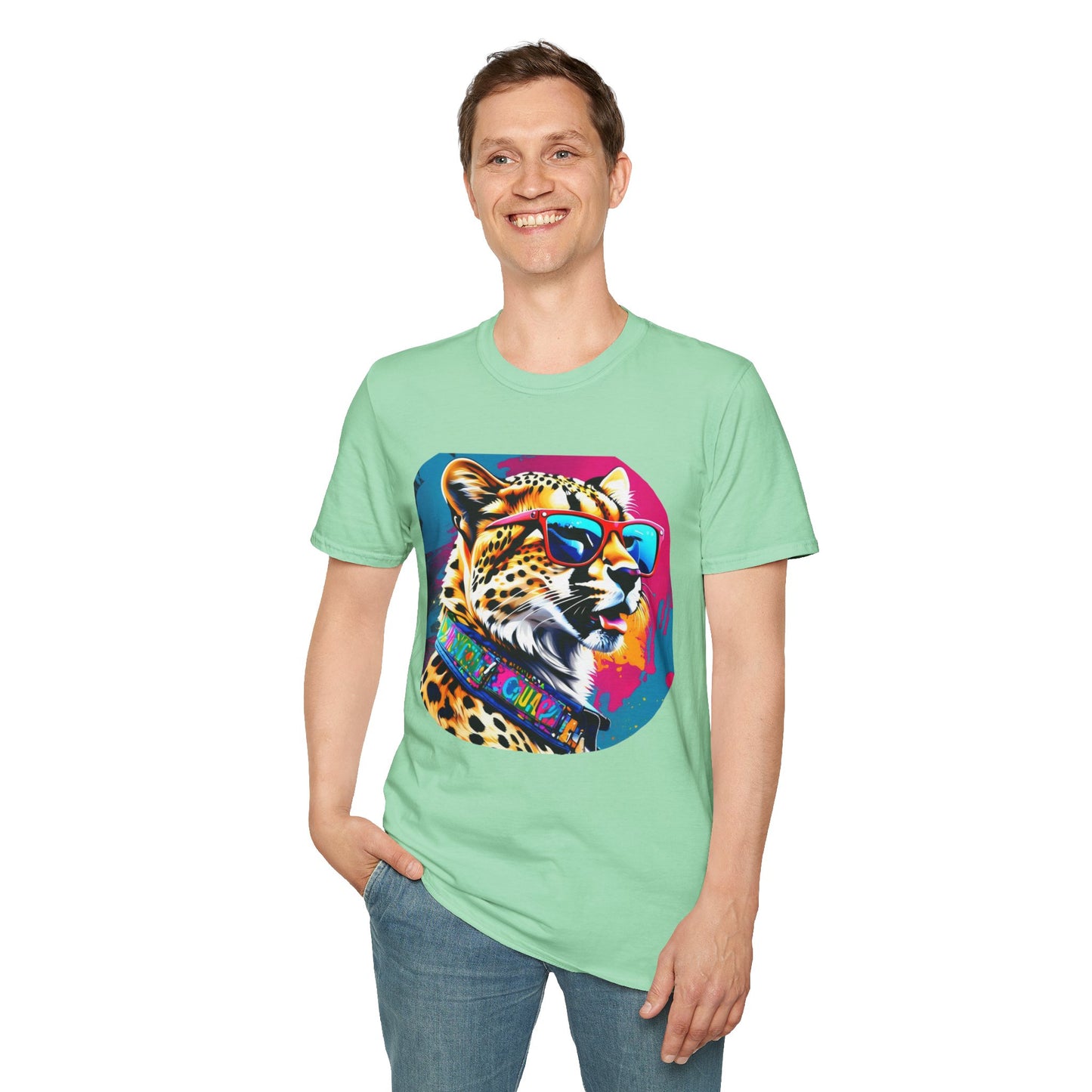 Unisex Softstyle T-Shirt Cheetah