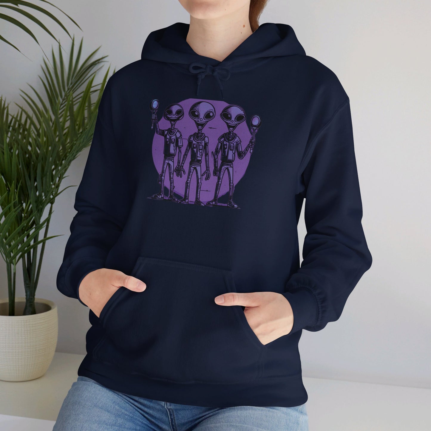 Unisex Heavy Blend™ Hooded Sweatshirt Aliens
