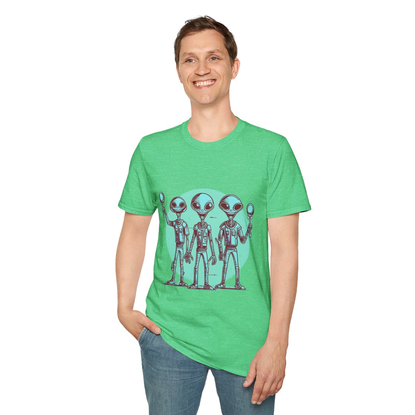Unisex Softstyle T-Shirt Aliens