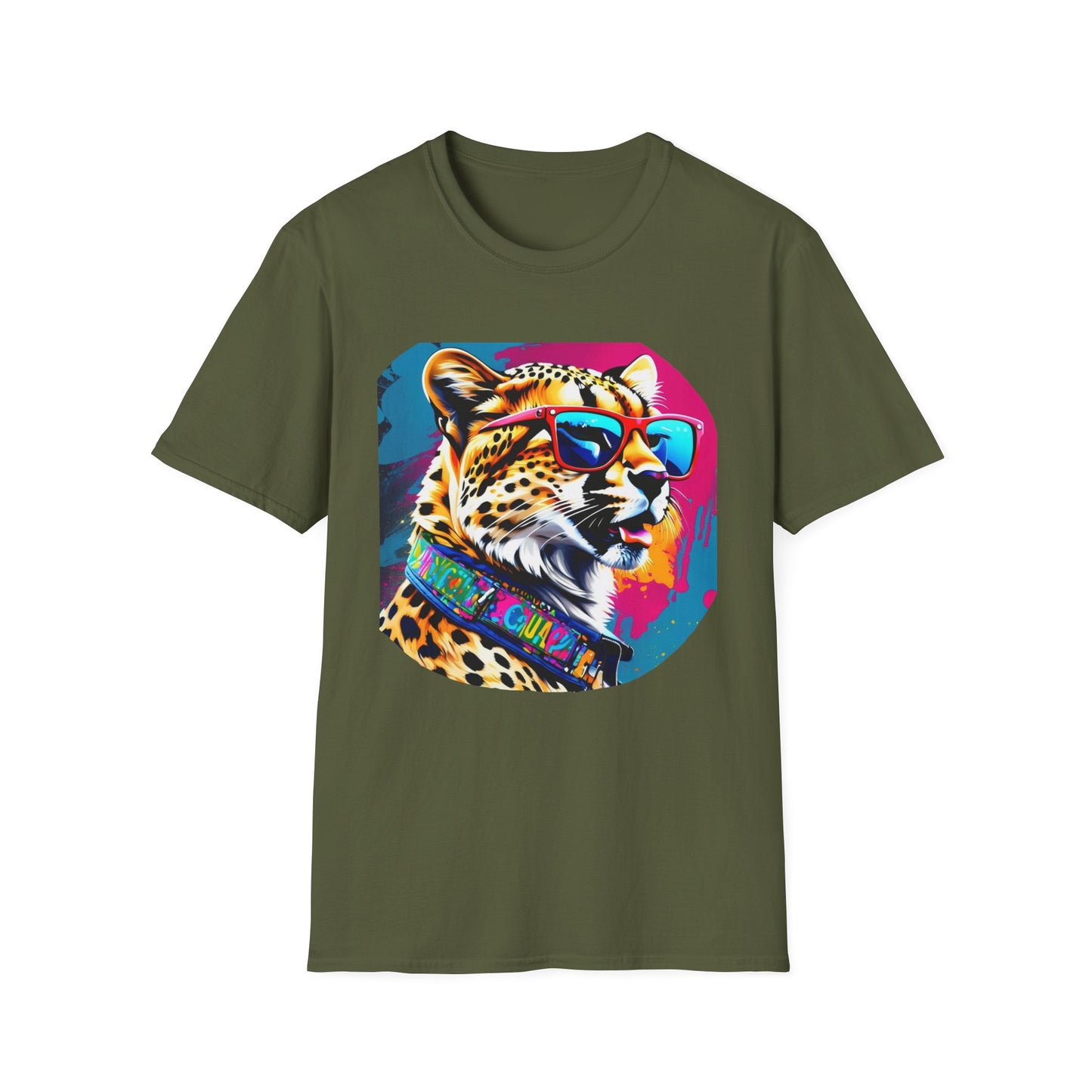 Unisex Softstyle T-Shirt Cheetah