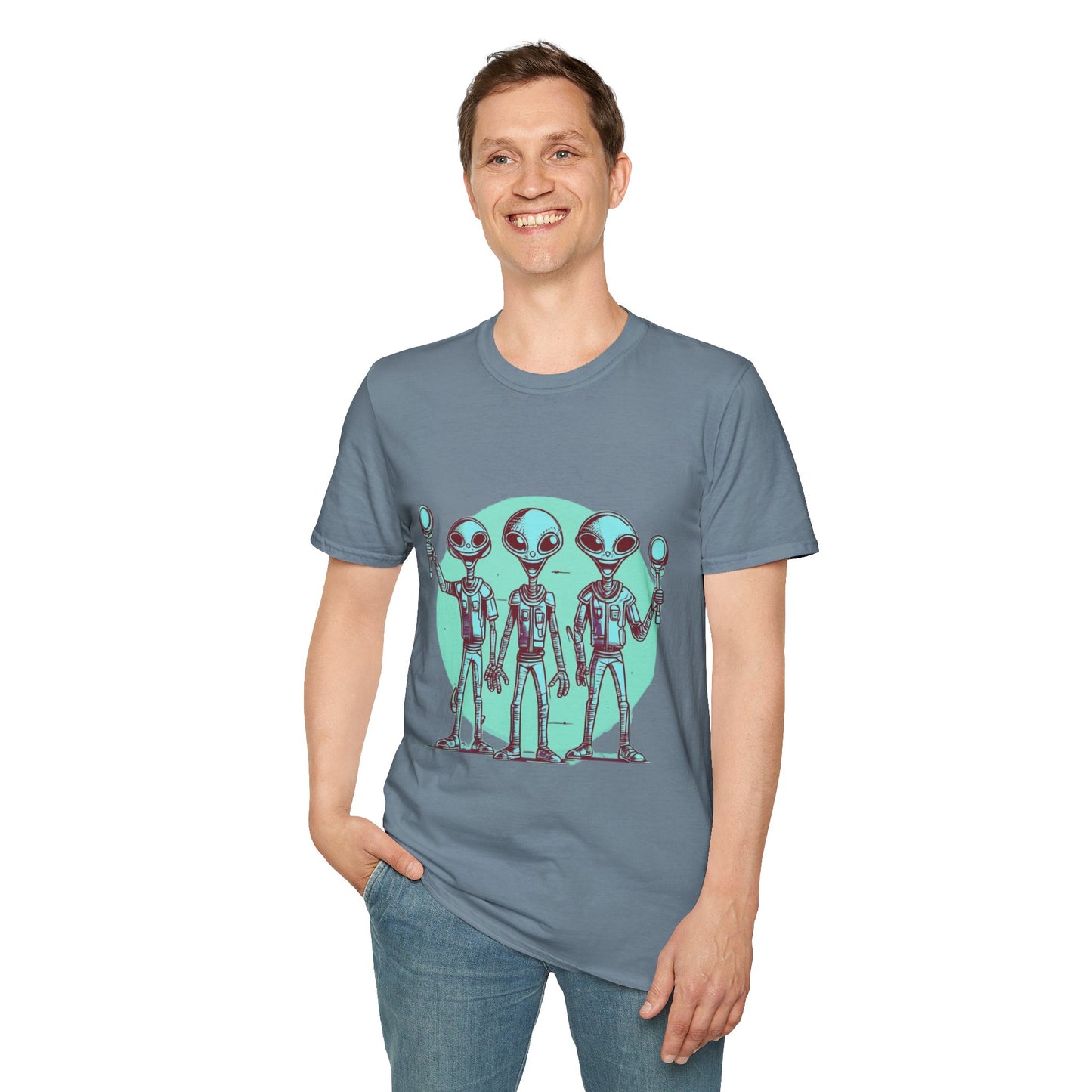 Unisex Softstyle T-Shirt Aliens