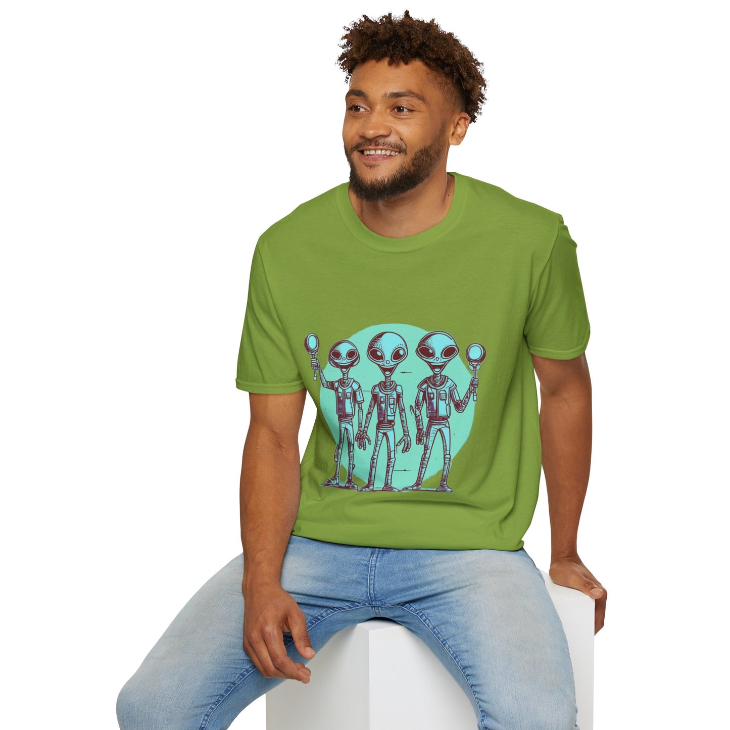 Unisex Softstyle T-Shirt Aliens