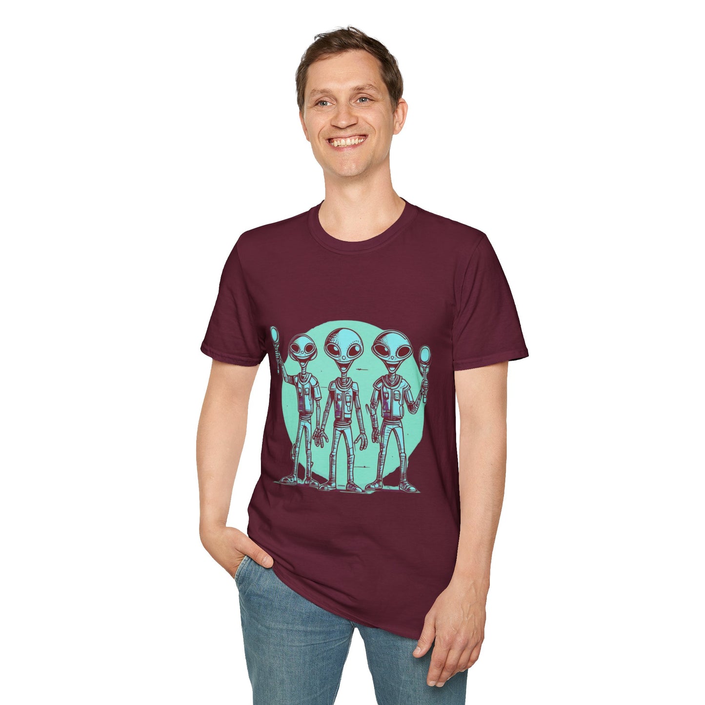 Unisex Softstyle T-Shirt Aliens