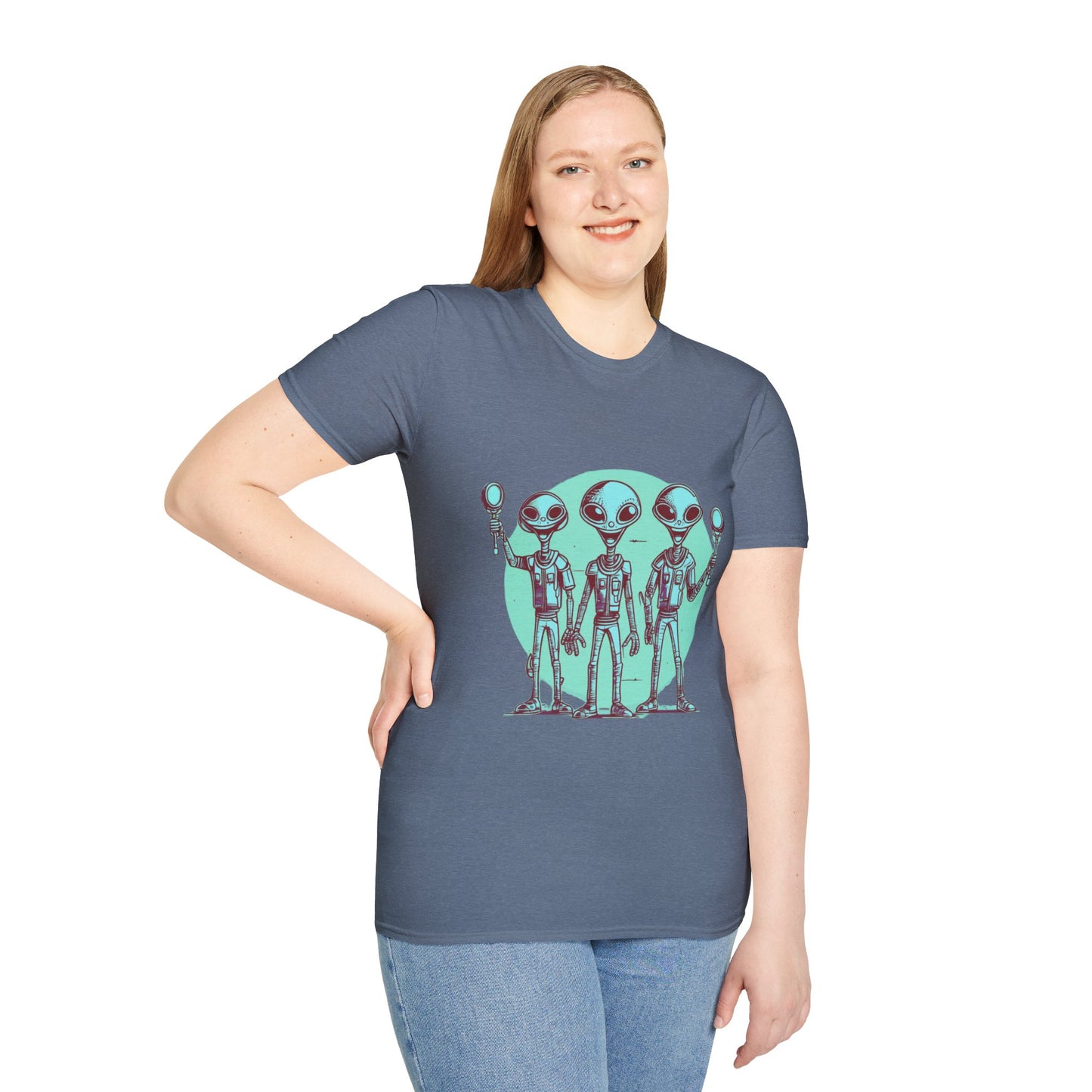 Unisex Softstyle T-Shirt Aliens