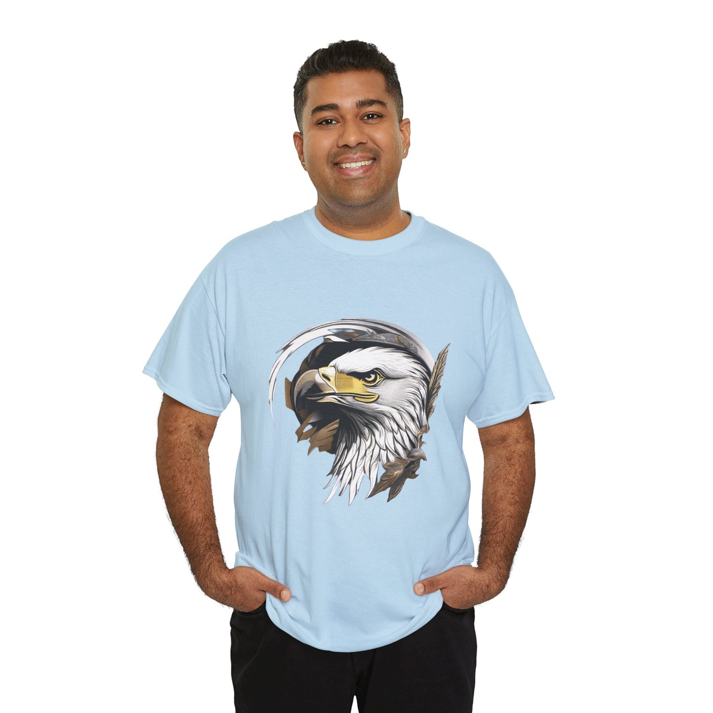 Unisex Heavy Cotton Tee - Eagle