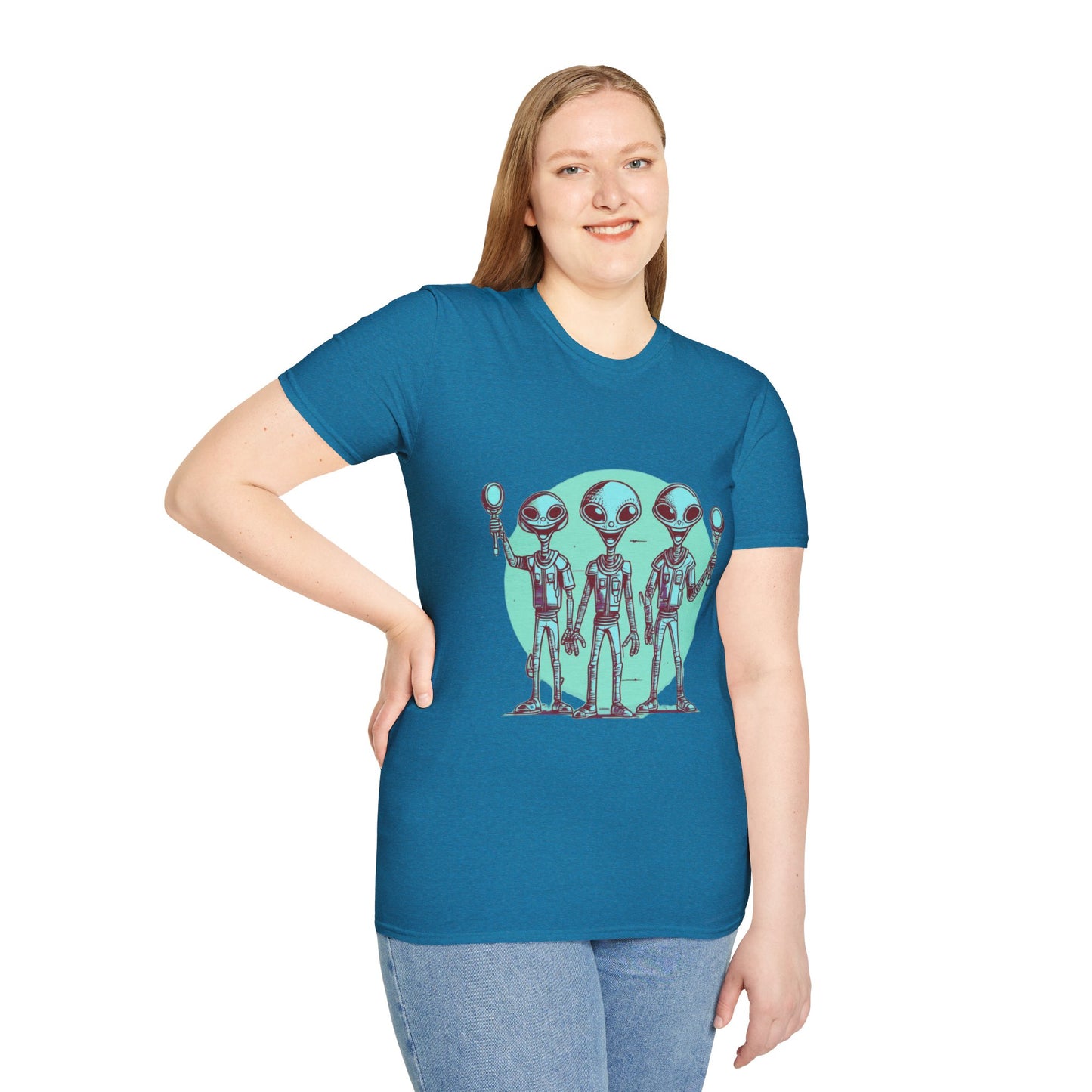 Unisex Softstyle T-Shirt Aliens
