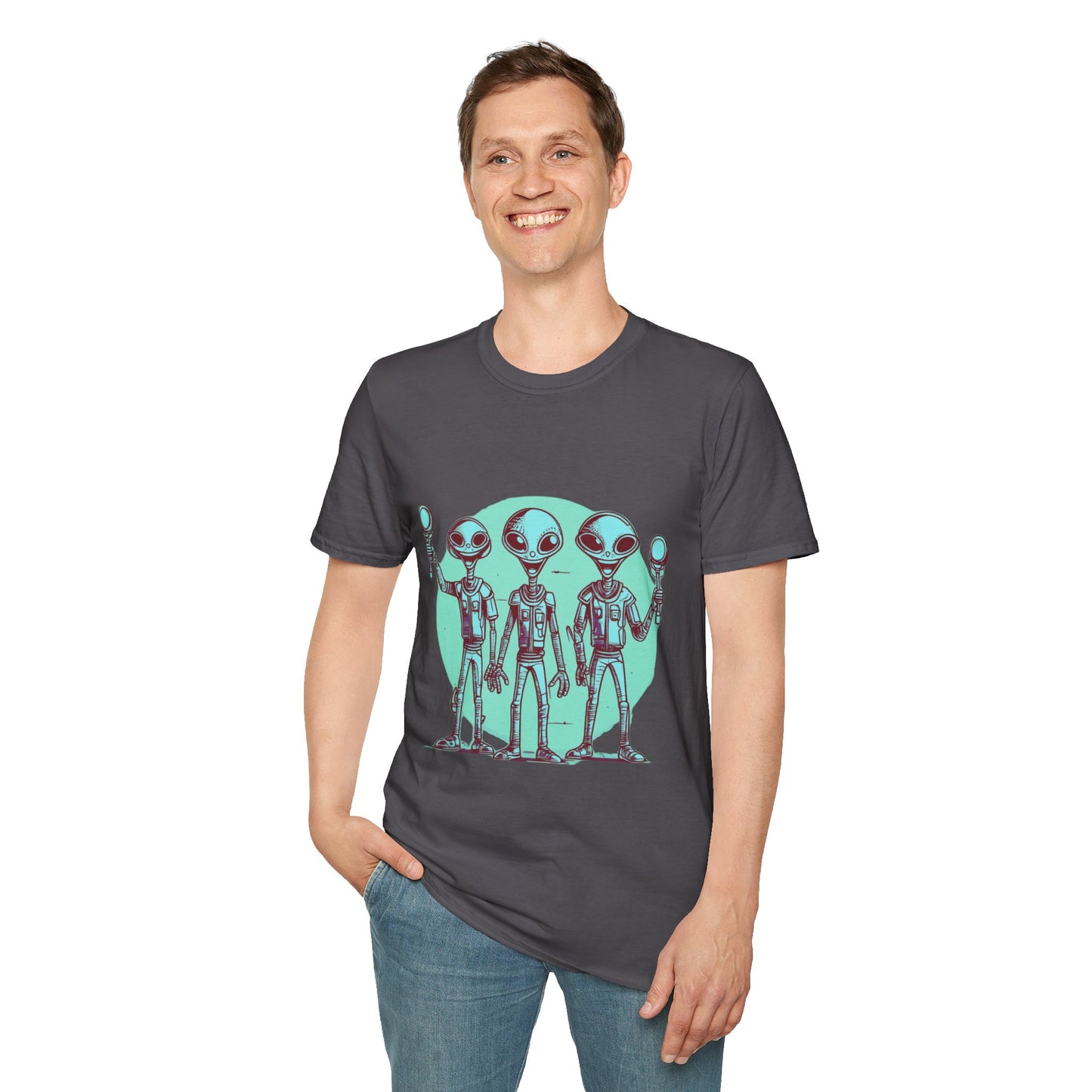 Unisex Softstyle T-Shirt Aliens