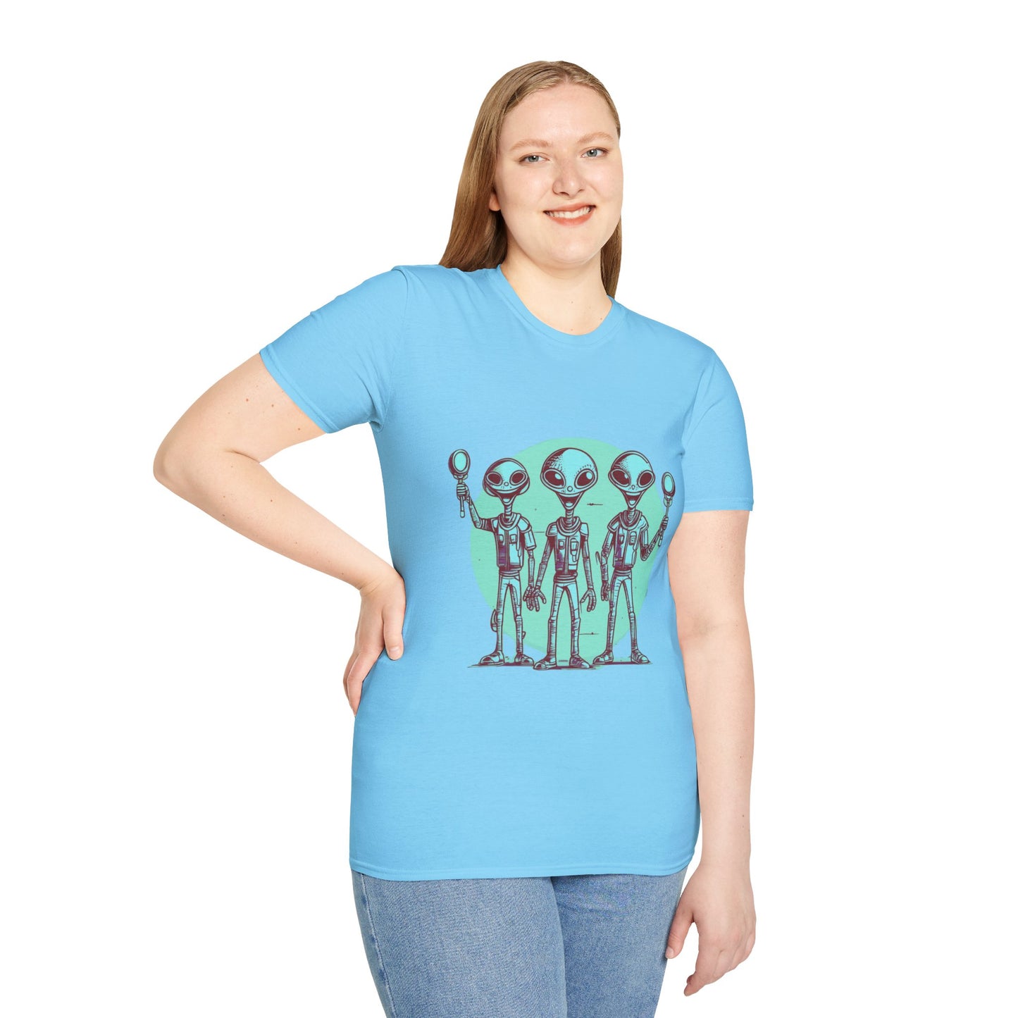 Unisex Softstyle T-Shirt Aliens