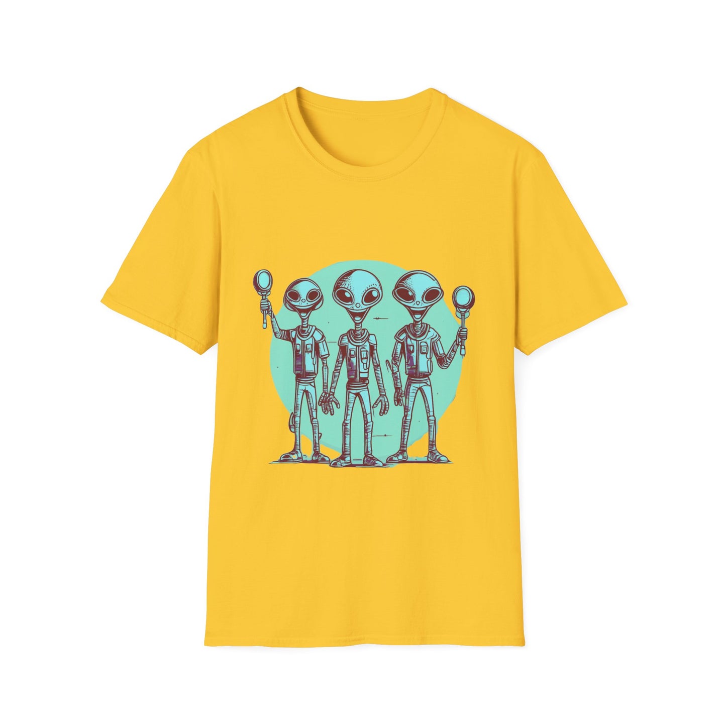 Unisex Softstyle T-Shirt Aliens