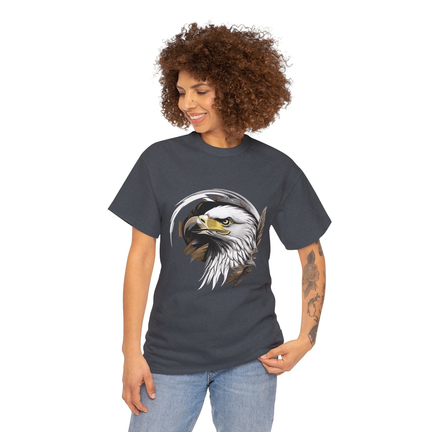 Unisex Heavy Cotton Tee - Eagle