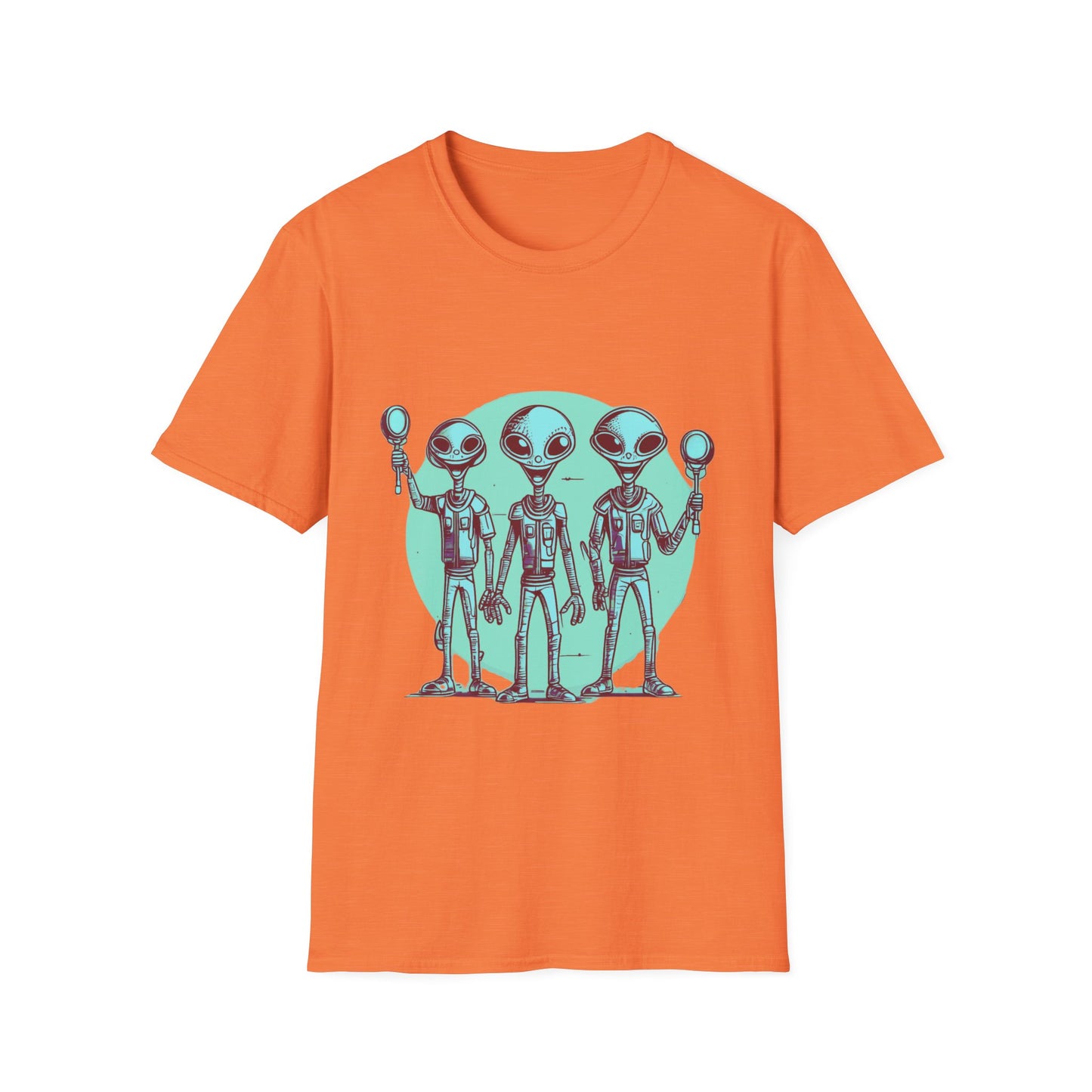 Unisex Softstyle T-Shirt Aliens