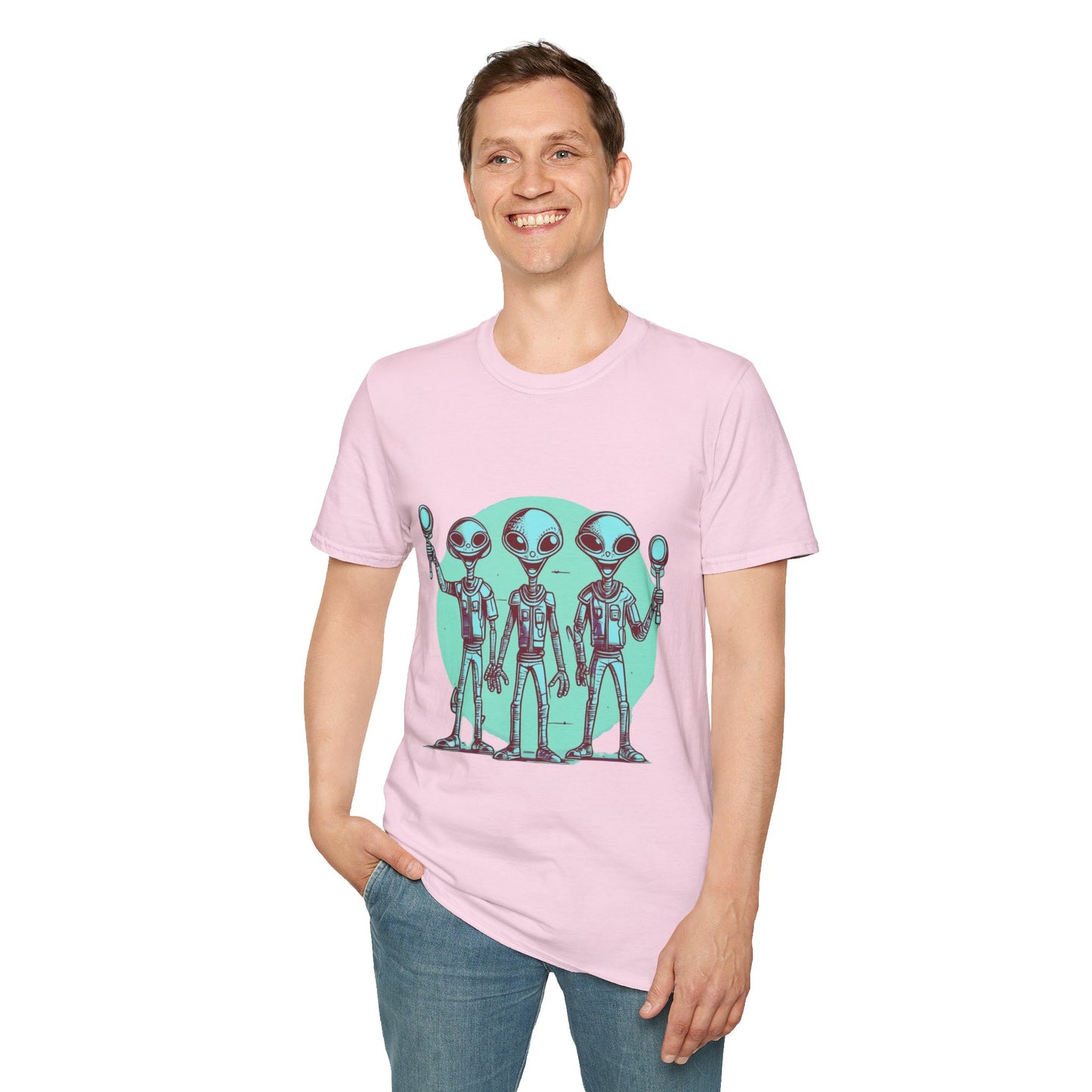 Unisex Softstyle T-Shirt Aliens