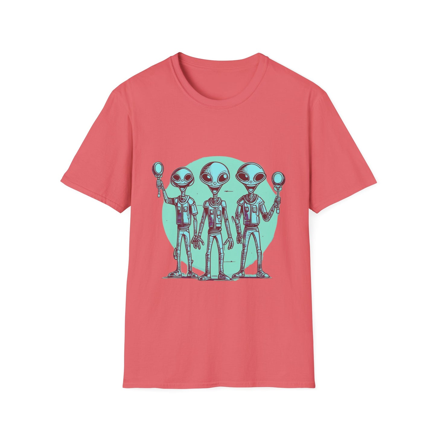 Unisex Softstyle T-Shirt Aliens