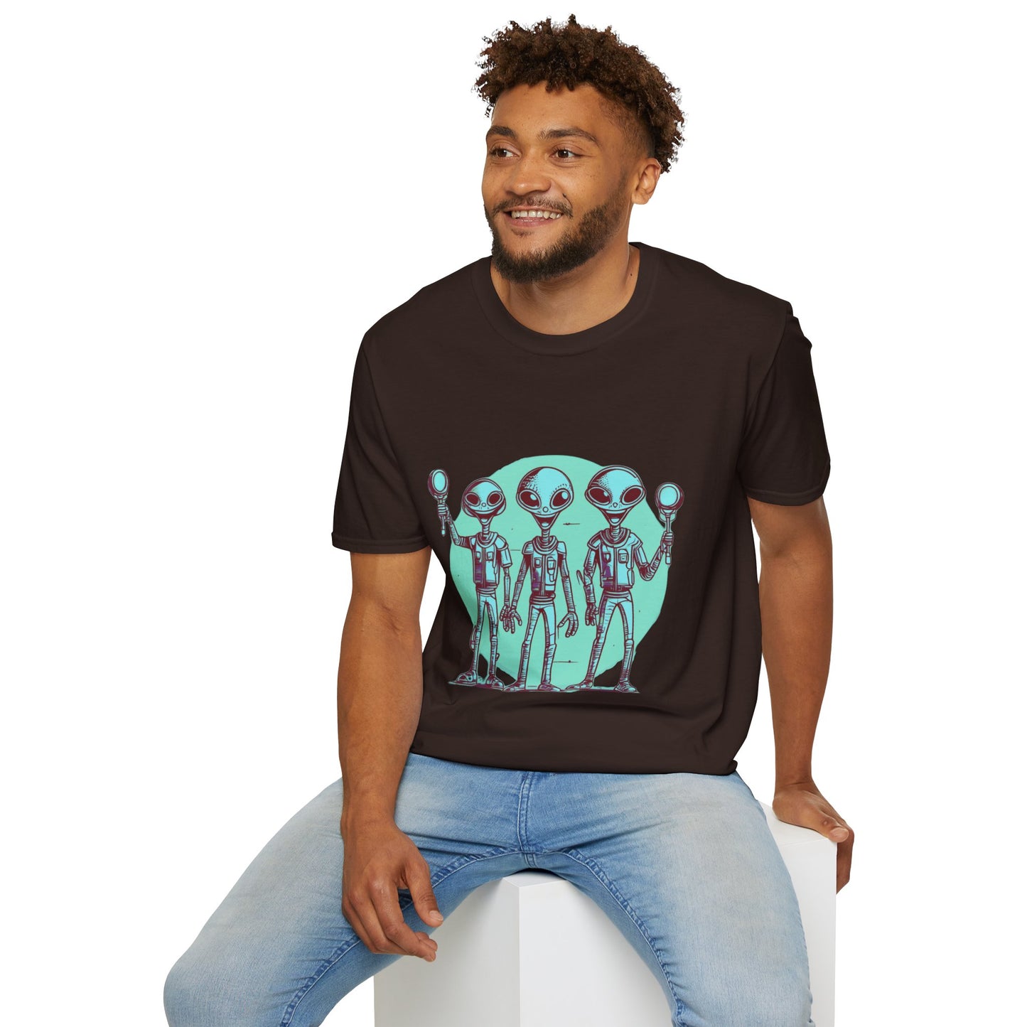 Unisex Softstyle T-Shirt Aliens