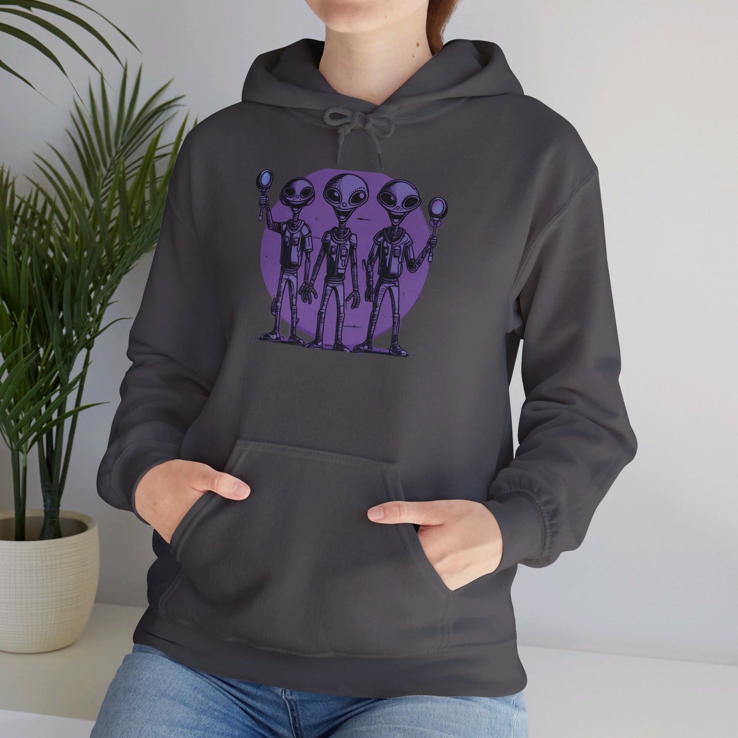 Unisex Heavy Blend™ Hooded Sweatshirt Aliens