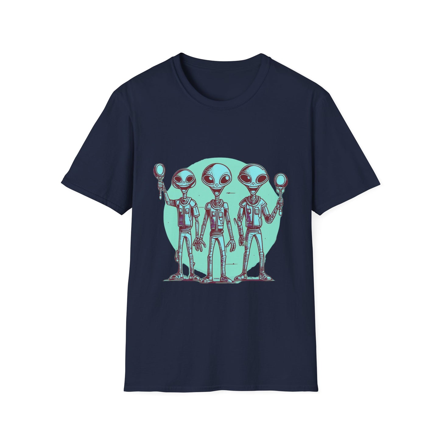 Unisex Softstyle T-Shirt Aliens