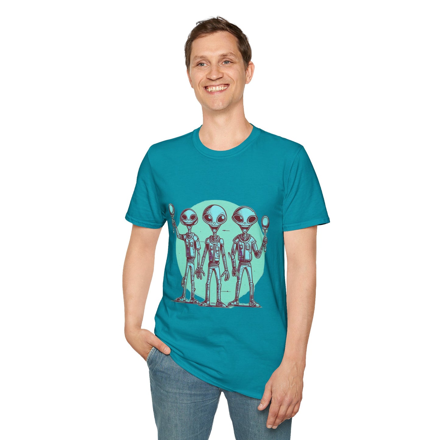 Unisex Softstyle T-Shirt Aliens