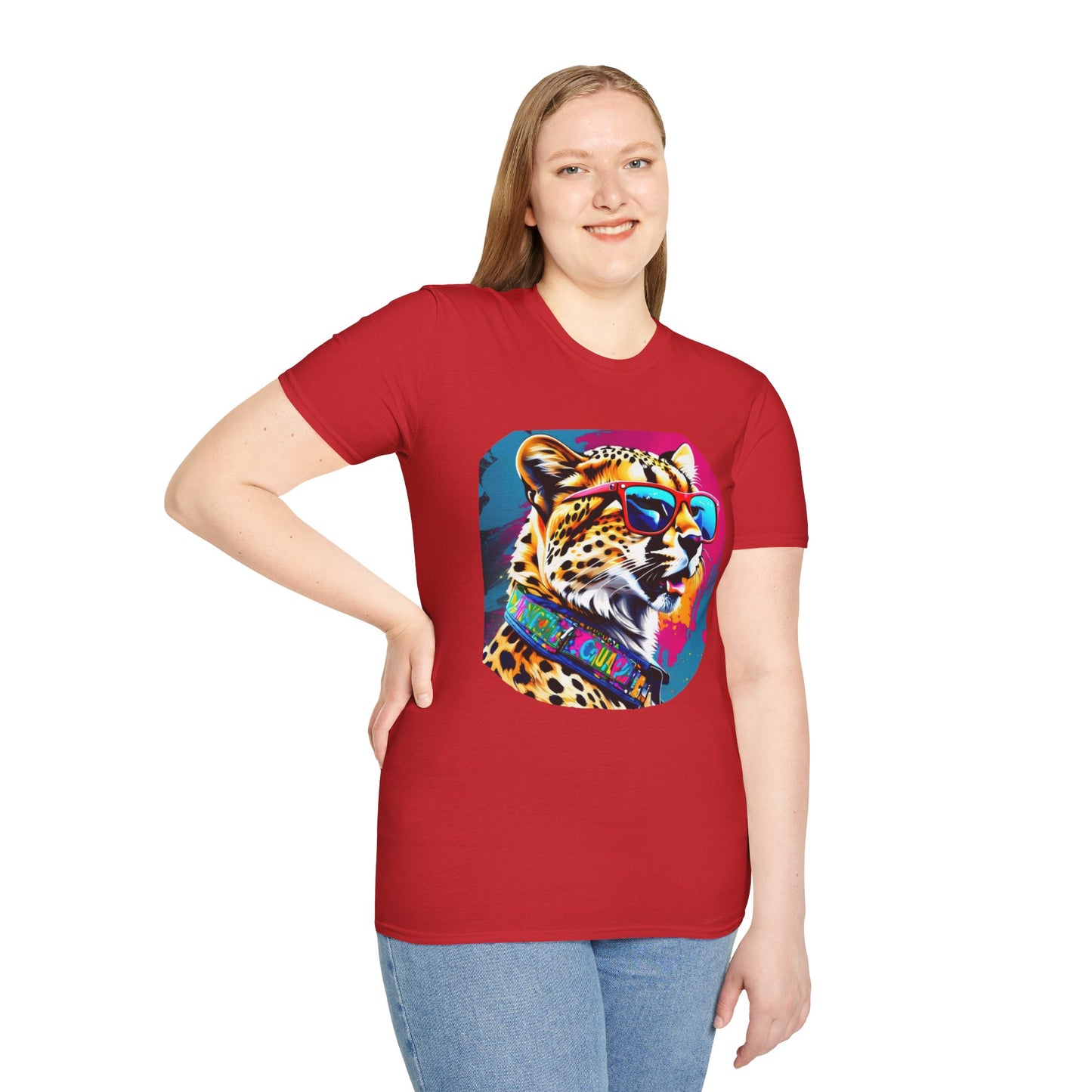 Unisex Softstyle T-Shirt Cheetah