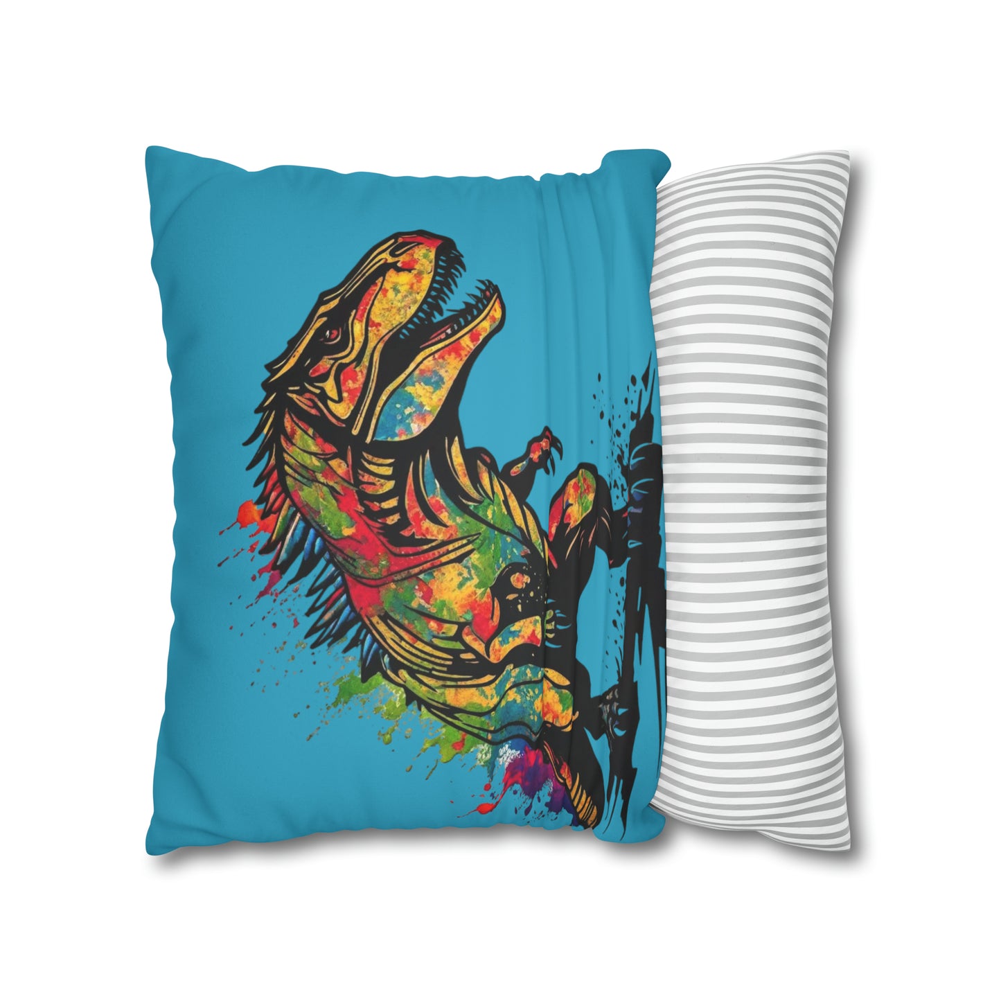 Faux Suede Square Pillowcase