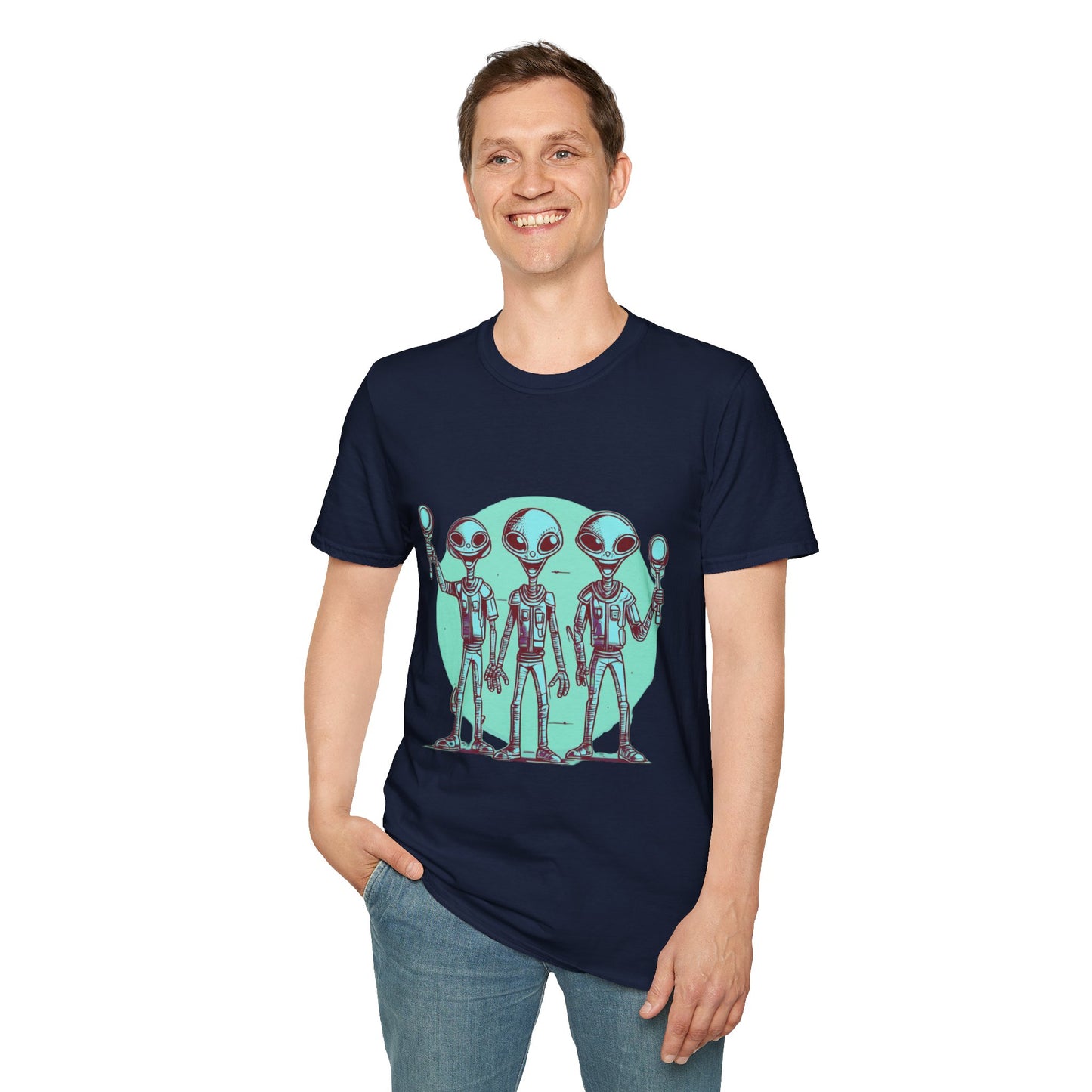 Unisex Softstyle T-Shirt Aliens