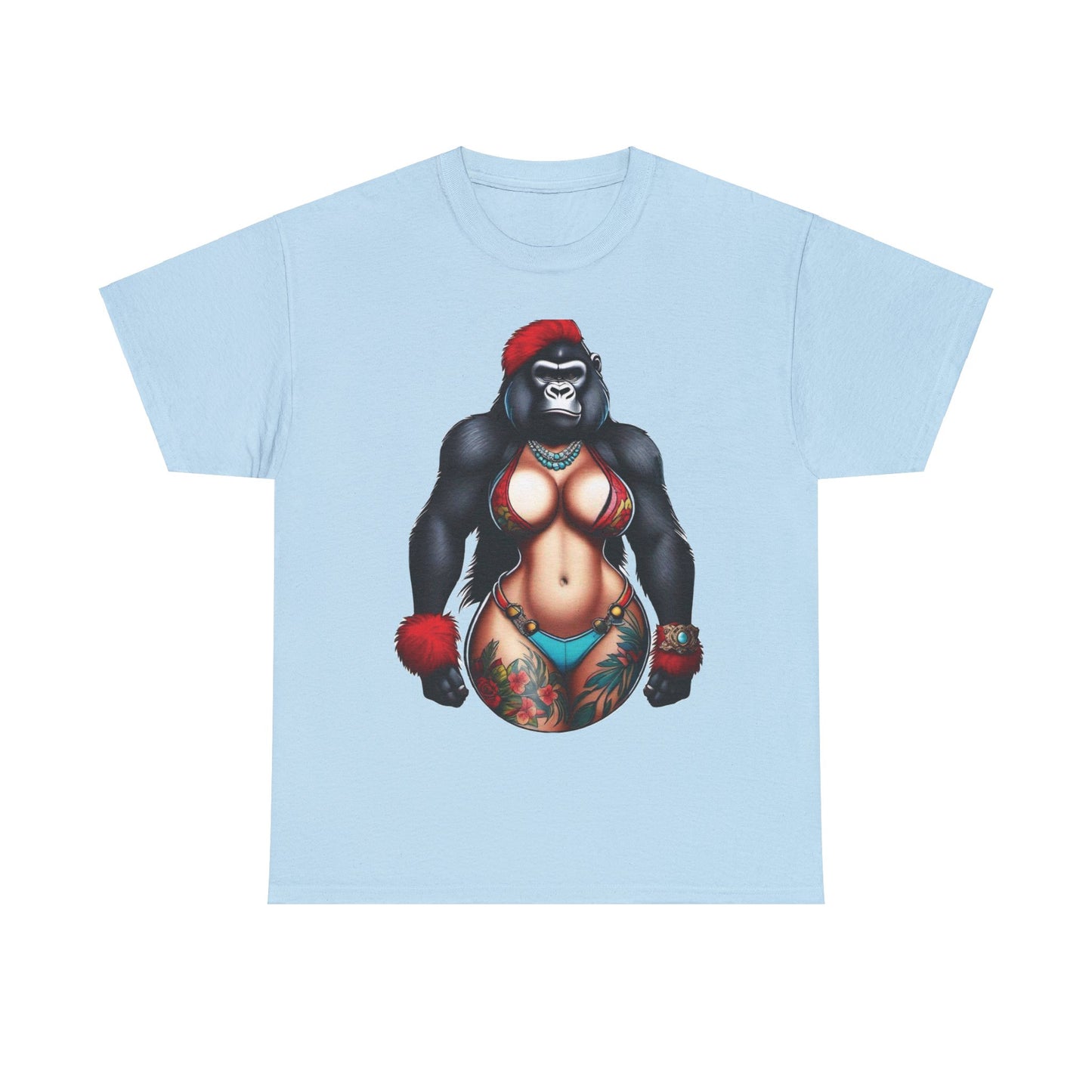 Unisex Heavy Cotton Tee - Gorilla
