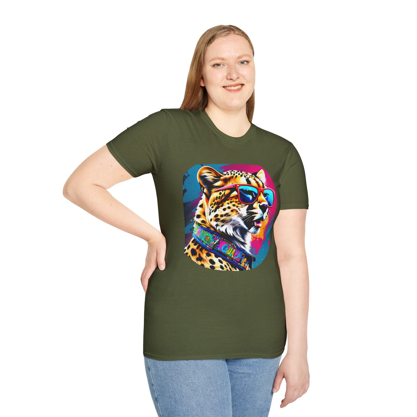 Unisex Softstyle T-Shirt Cheetah