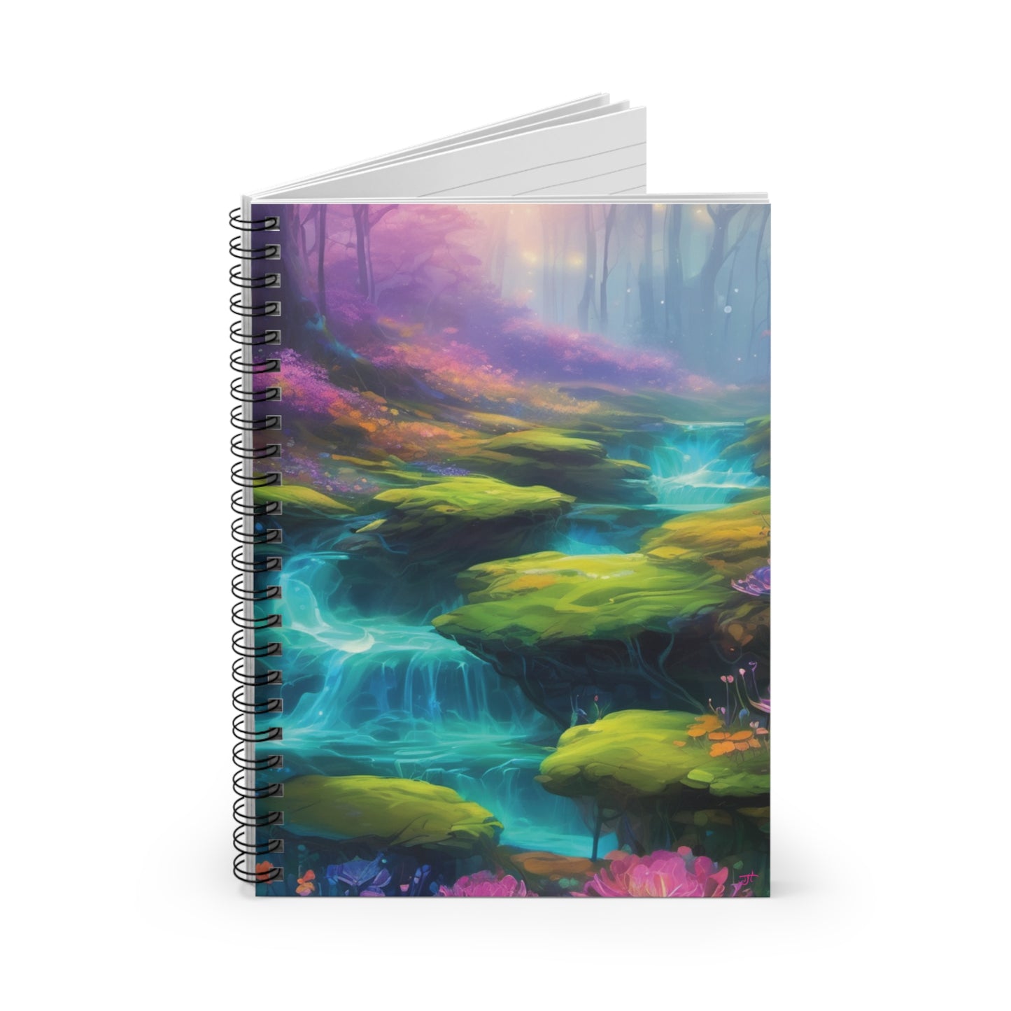 Spiral Notebook - Ruled Line - Creek