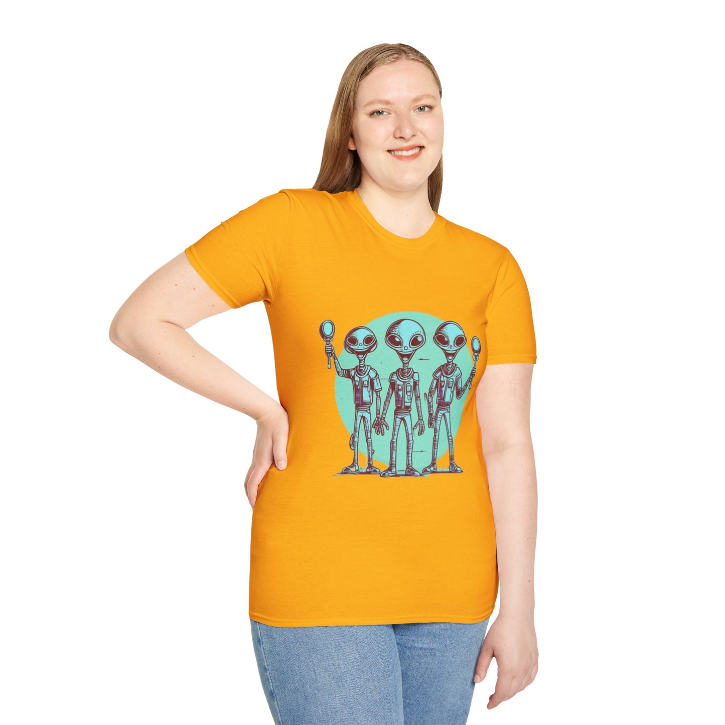 Unisex Softstyle T-Shirt Aliens