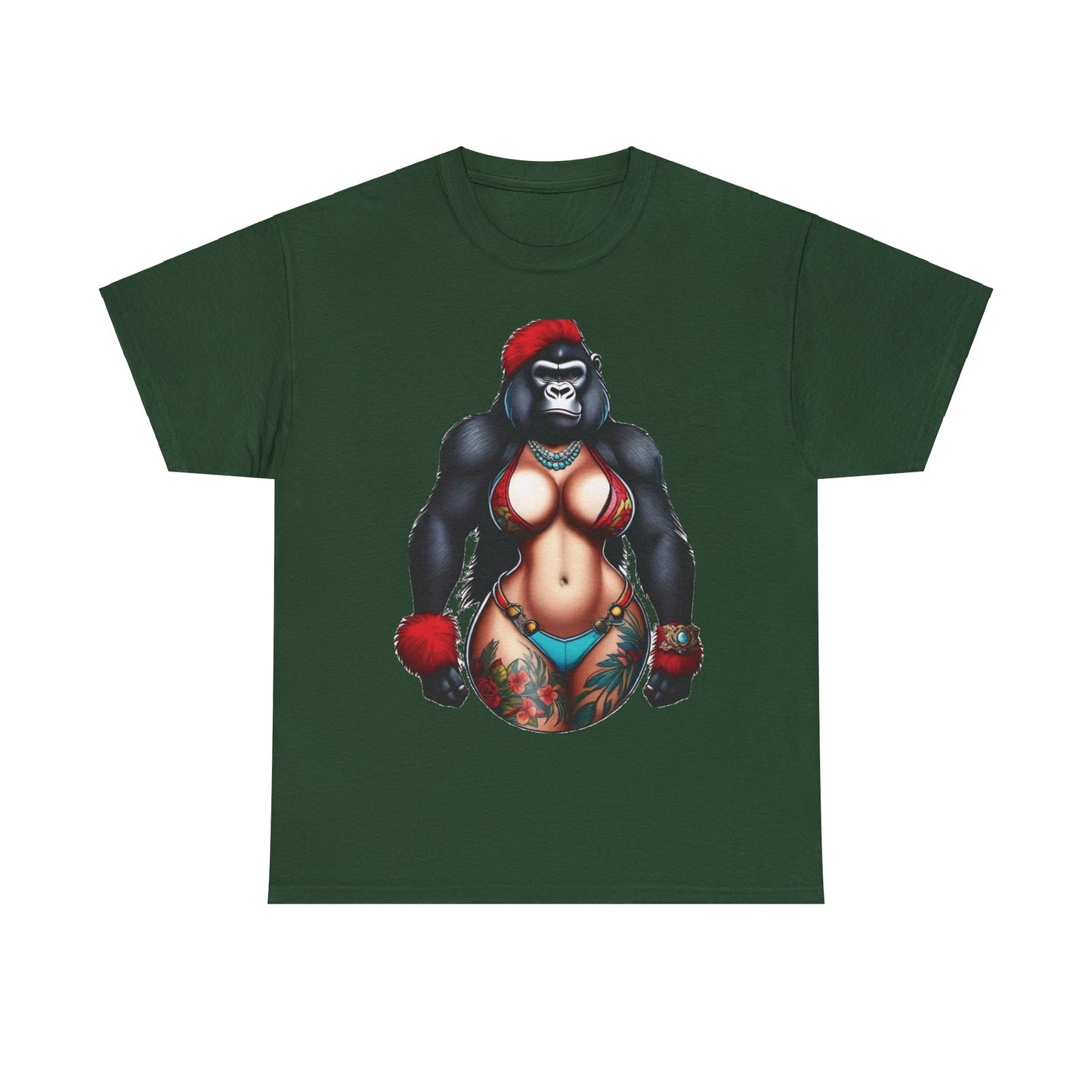 Unisex Heavy Cotton Tee - Gorilla